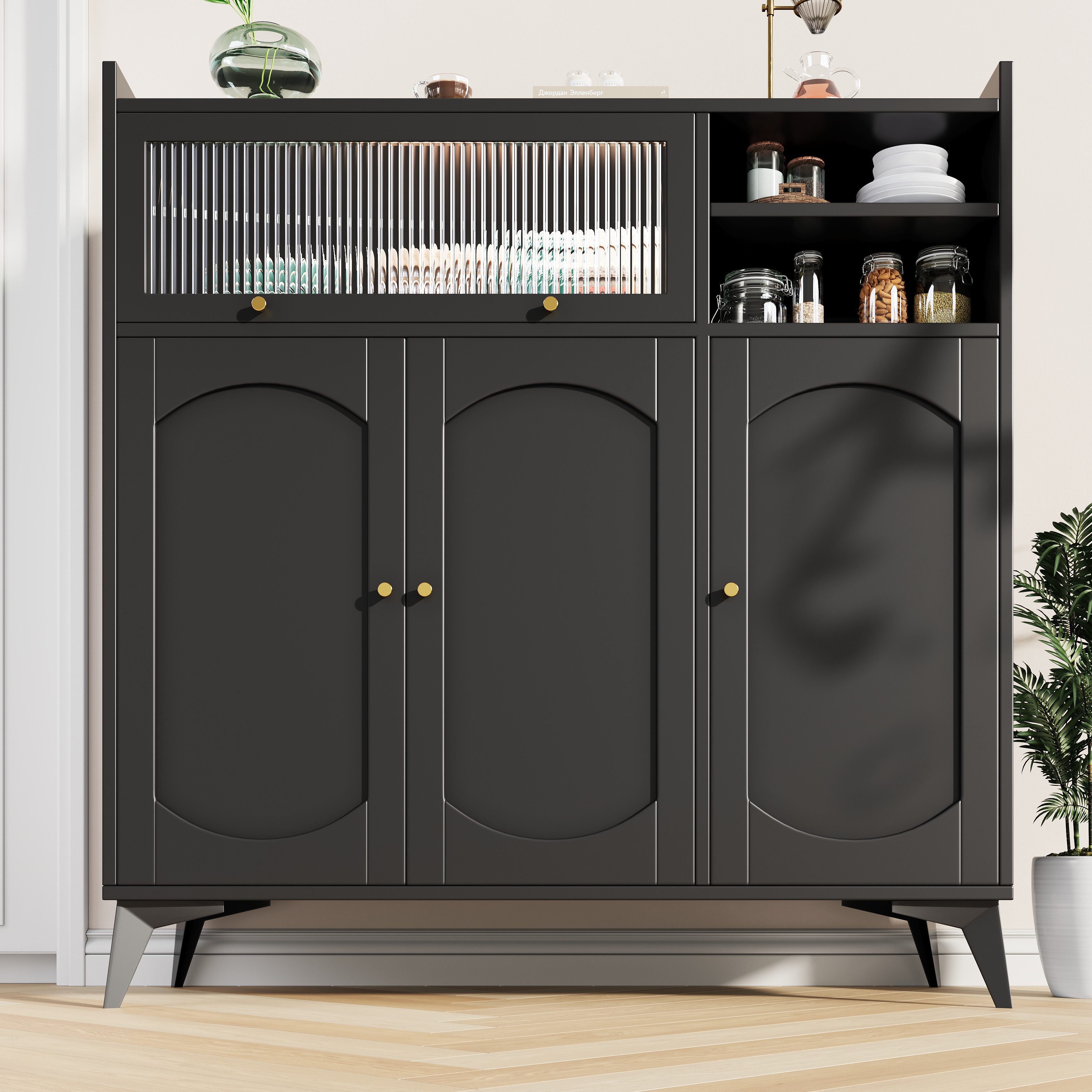 Flieks Sideboard (120x39,8x118,5 cm, 1 St., günstig online kaufen