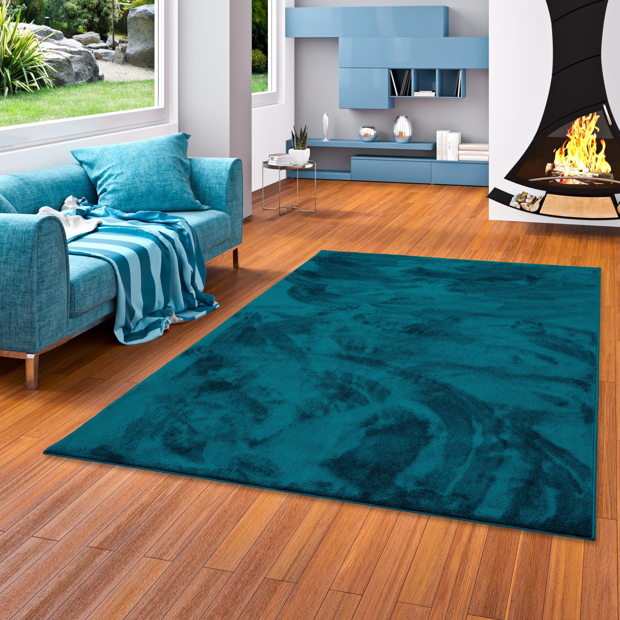 Snapstyle Hochflor-Teppich Luxus Super Soft Hochflor Langflor Teppich Delux günstig online kaufen