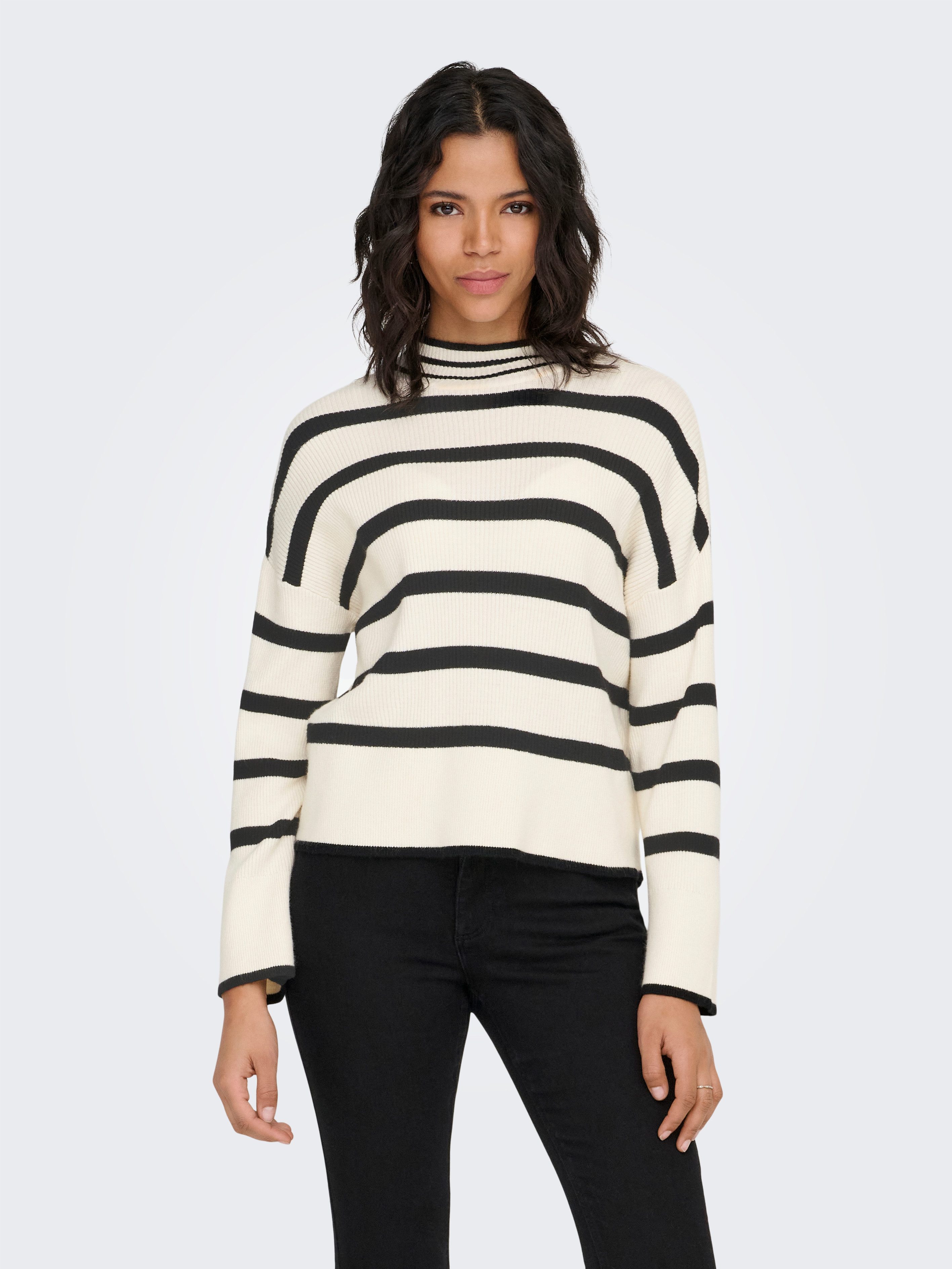 ONLY Stehkragenpullover ONLIBI L/S HIGNECK PULLOVER