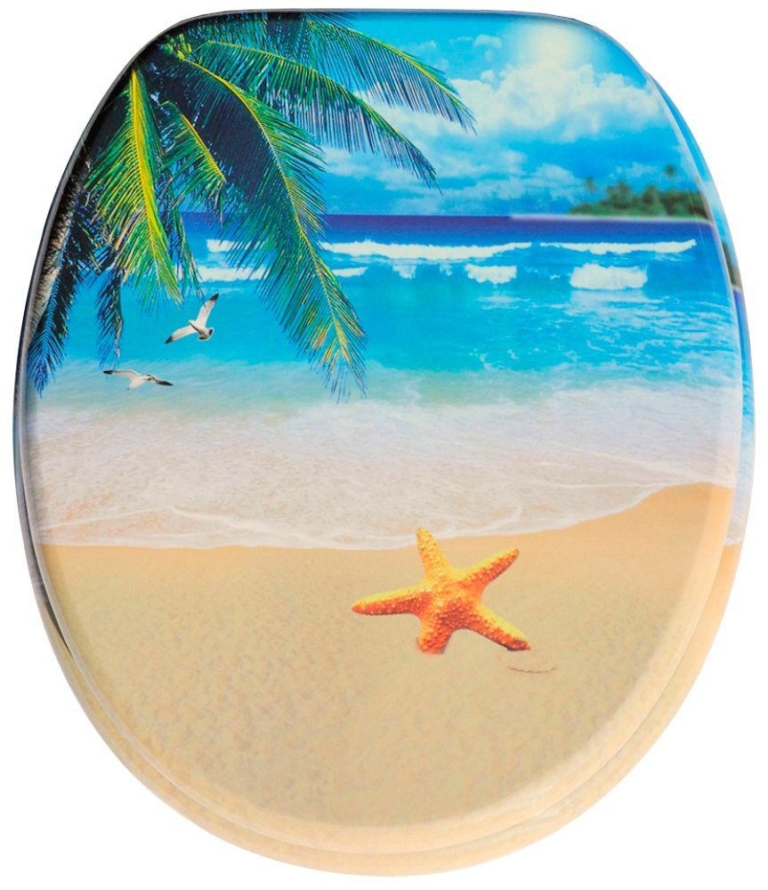 Sanilo WC-Sitz Malibu, mit Absenkautomatik