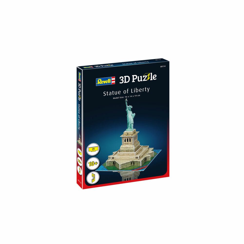 Revell® 3D-Puzzle Freiheitsstatue, 31 Puzzleteile