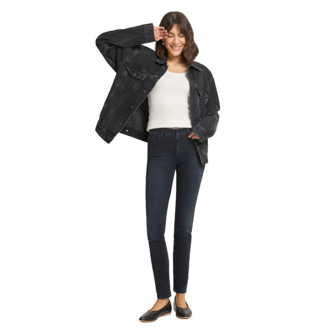 CROSS JEANS® Slim-fit-Jeans Anya P489-271 Blue Black