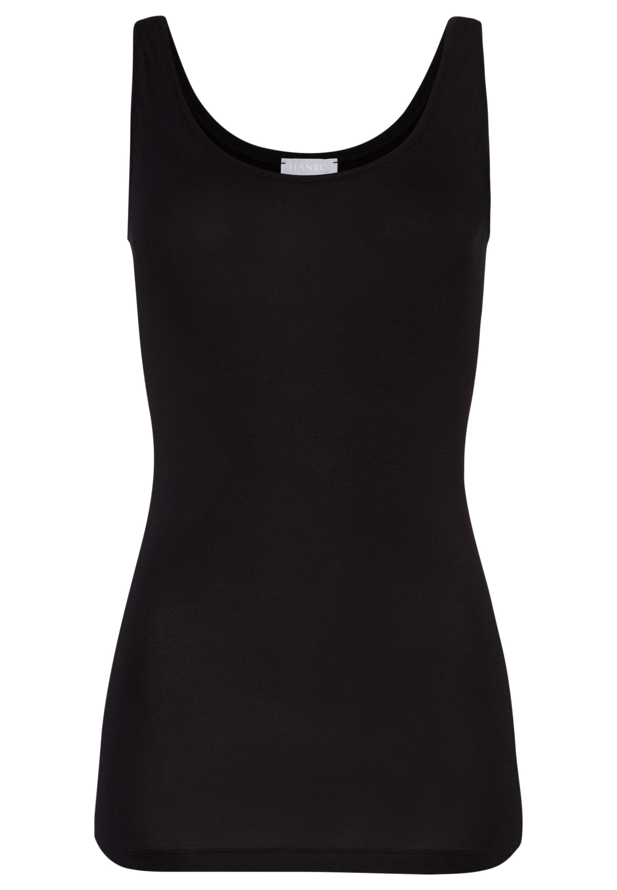 Hanro Unterhemd Soft Touch (1-St) Unterhemd / Top - Blickdicht - Zeitloses, schlichtes Top