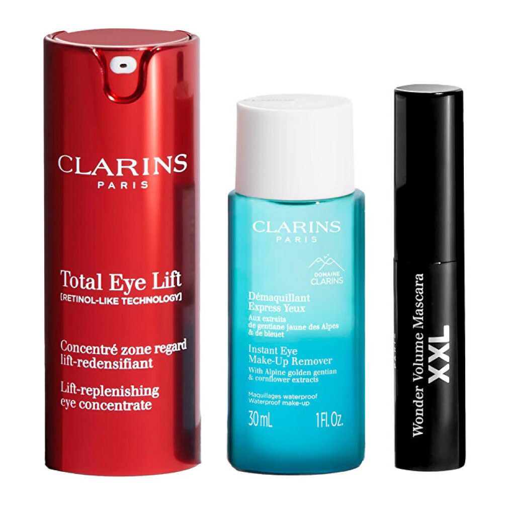 Clarins Körperpflegemittel TOTAL EYE LIFT 3-teiliges Set