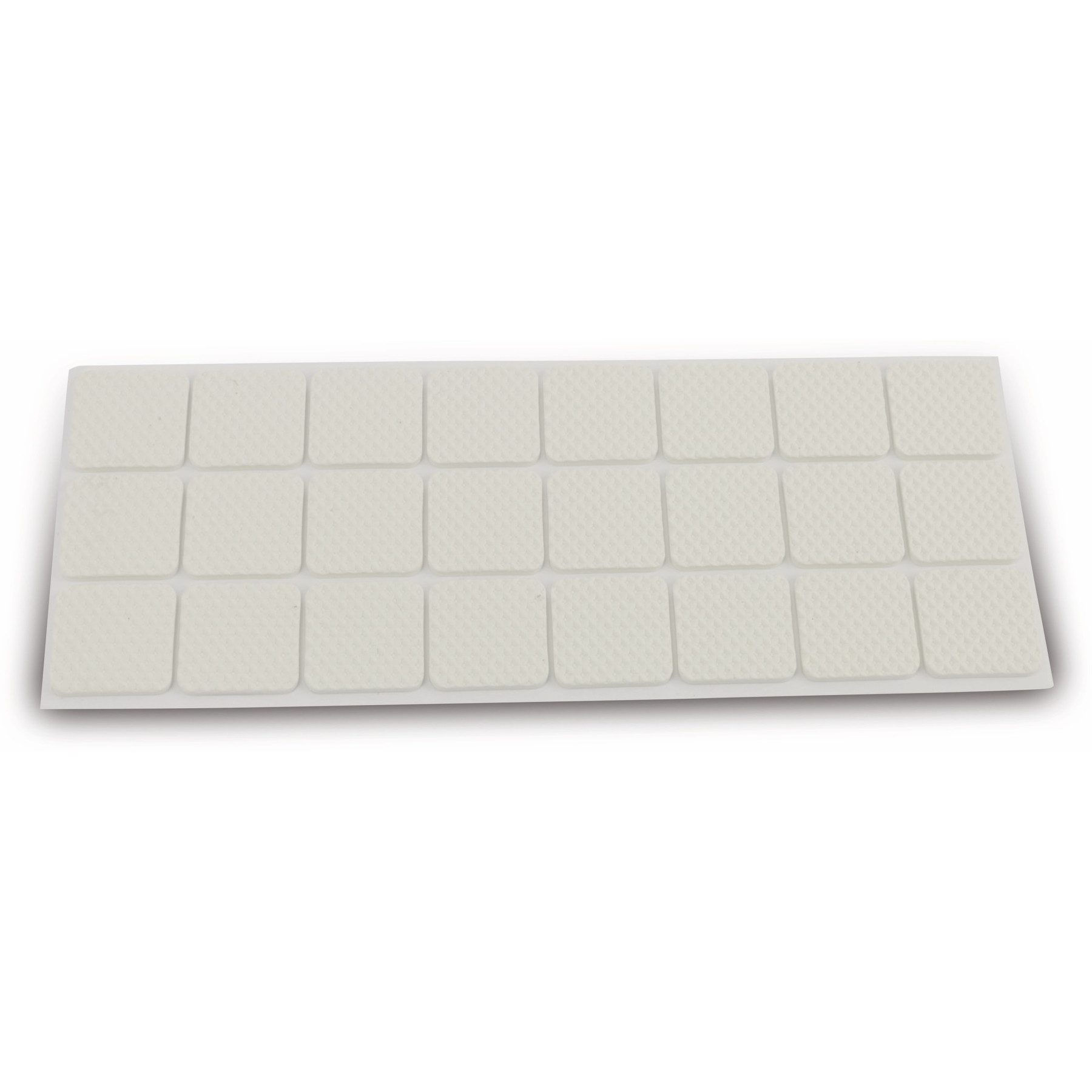 Filzgleiter EUROTOOLS Möbelgleiter 342-NBFR, EVA, 28x28 mm, 24 Stück