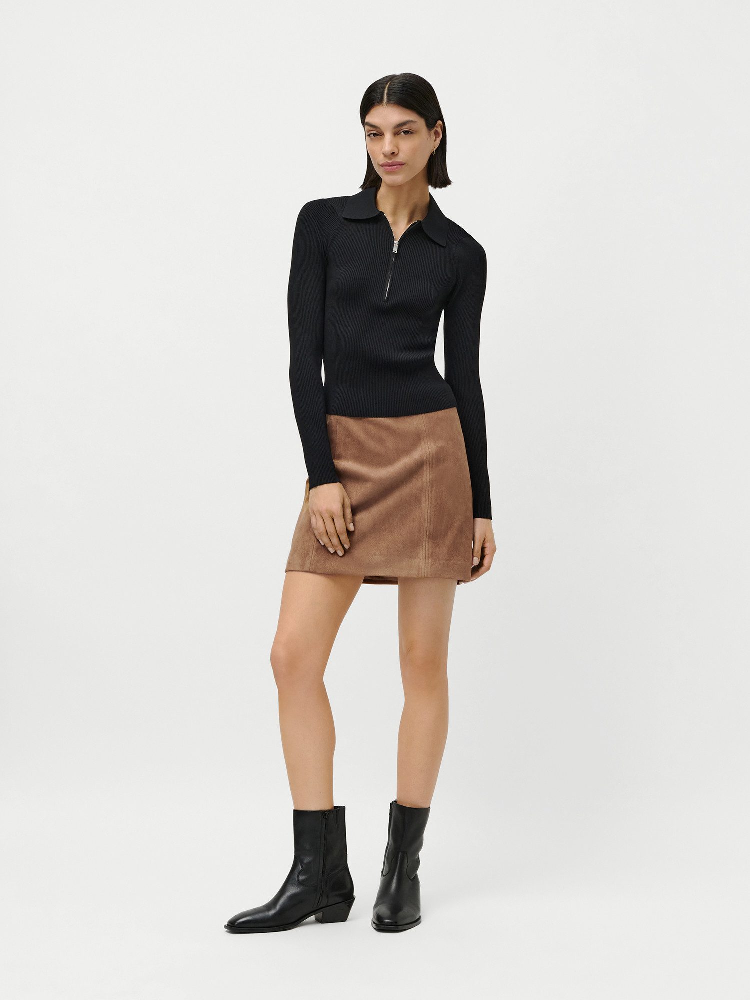 LeGer Strickpullover Stefania, LeGer by Lena Gercke Regular fit mit Rundhalsausschnitt