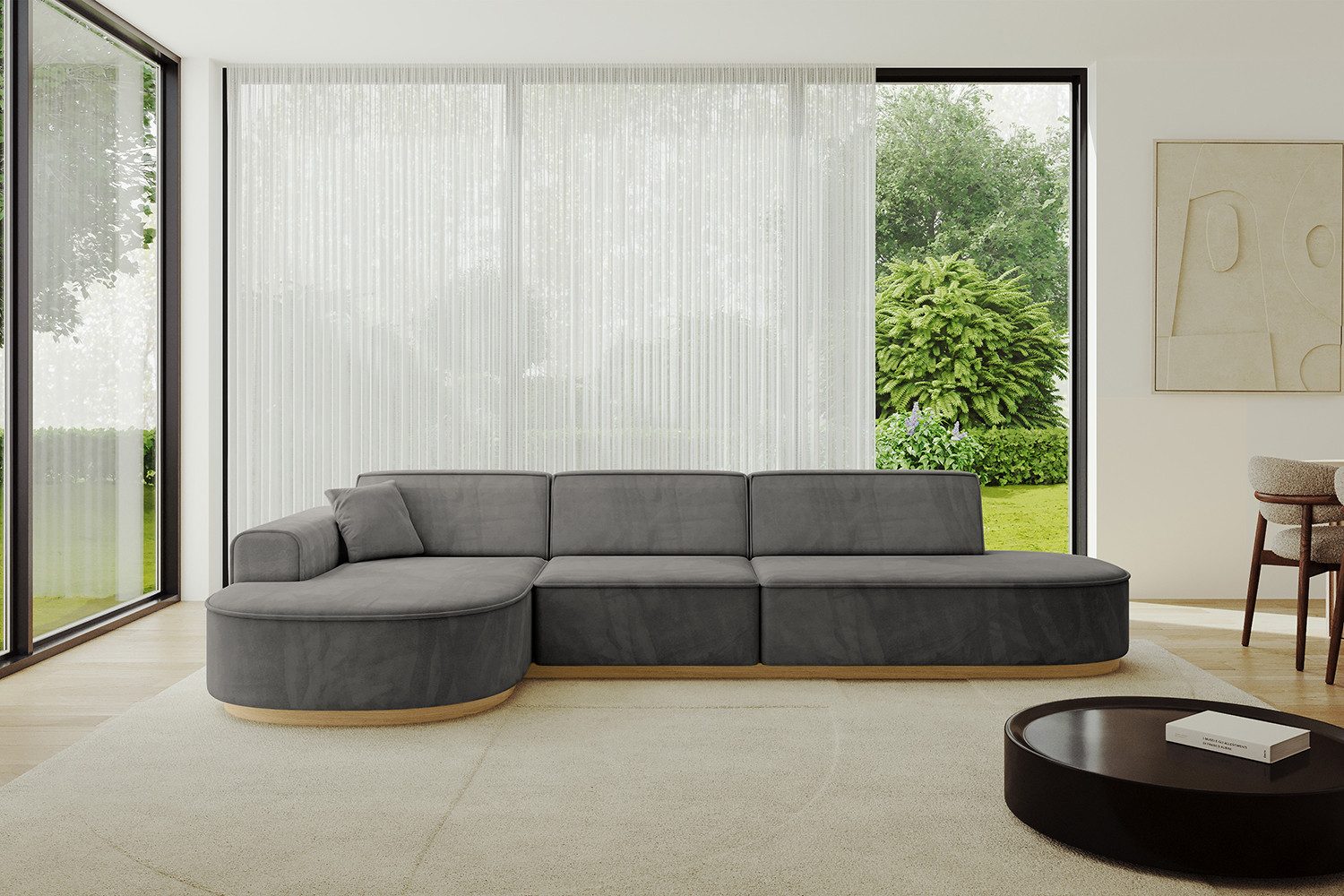 ALTDECOR Ecksofa MARI-L2-v2, Sofa Praktische Bequeme Funktionsecke Couch L-Form Eckcouch, Corner Sofa L-Form Vielseitige Sofa Wohnlandschaft Wohnzimmer