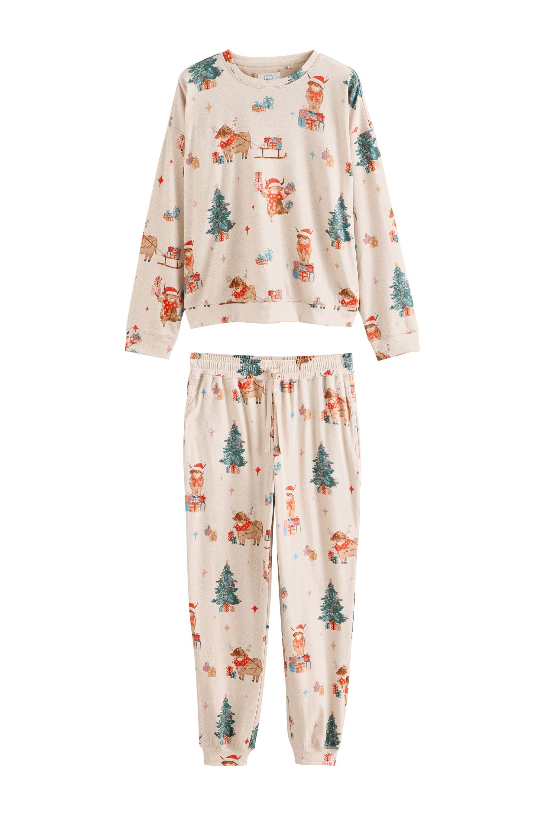 Next Pyjama Weihnachtsschlafanzug, Familienkollektion (2 tlg)