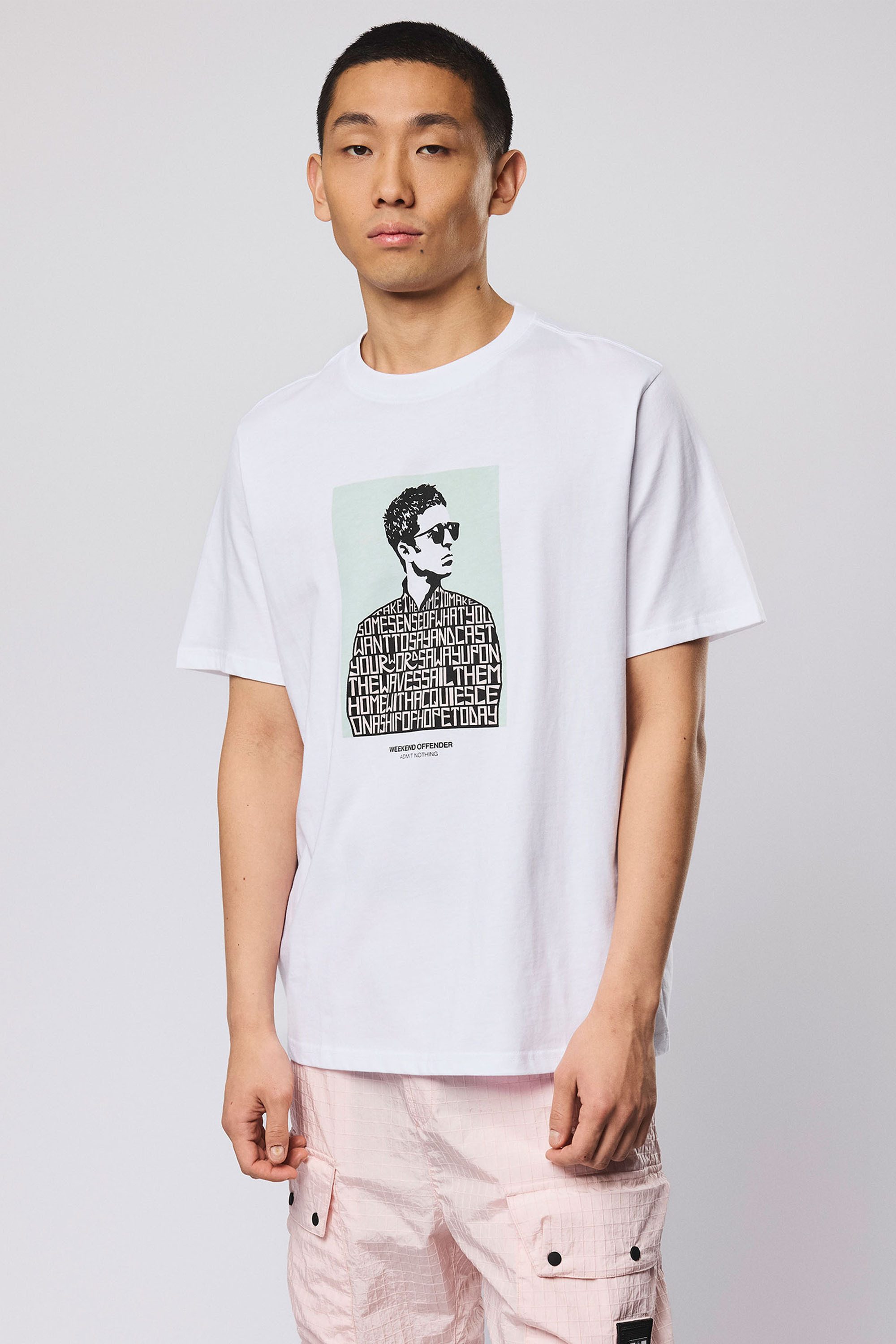Weekend Offender T-Shirt CAMDEN GRAPHIC TEE Herren T-Shirt Herren, leichtes Kurzarmshirt, Sporttrikot, Outdoor, Sale