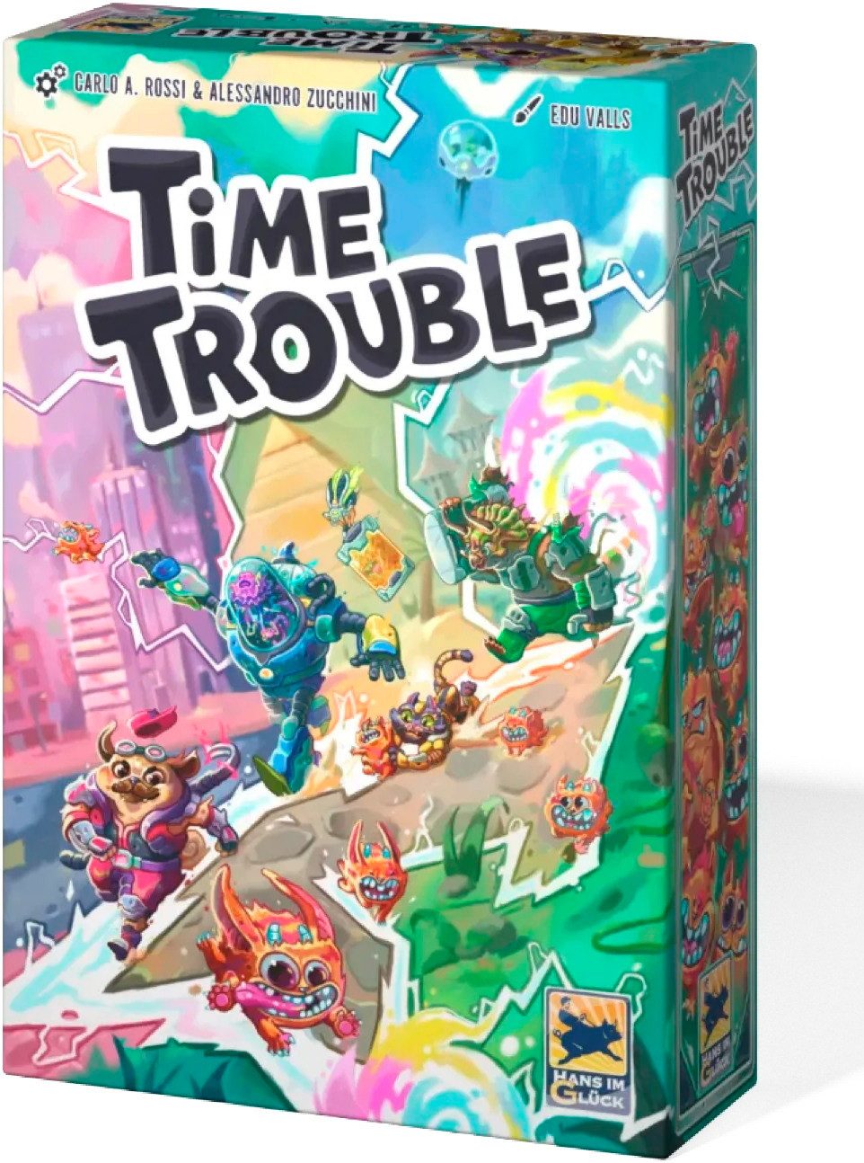 Hans im Glück Spiel Familienspiel Strategiespiel Time Trouble HIGD1027