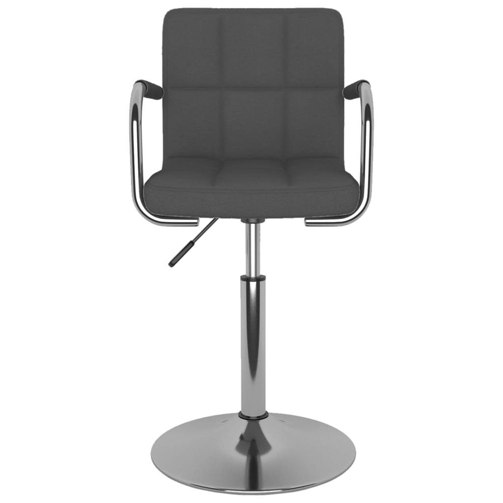 vidaXL Esszimmerstuhl Esszimmerstuhl Dunkelgrau Stoff (1 günstig online kaufen