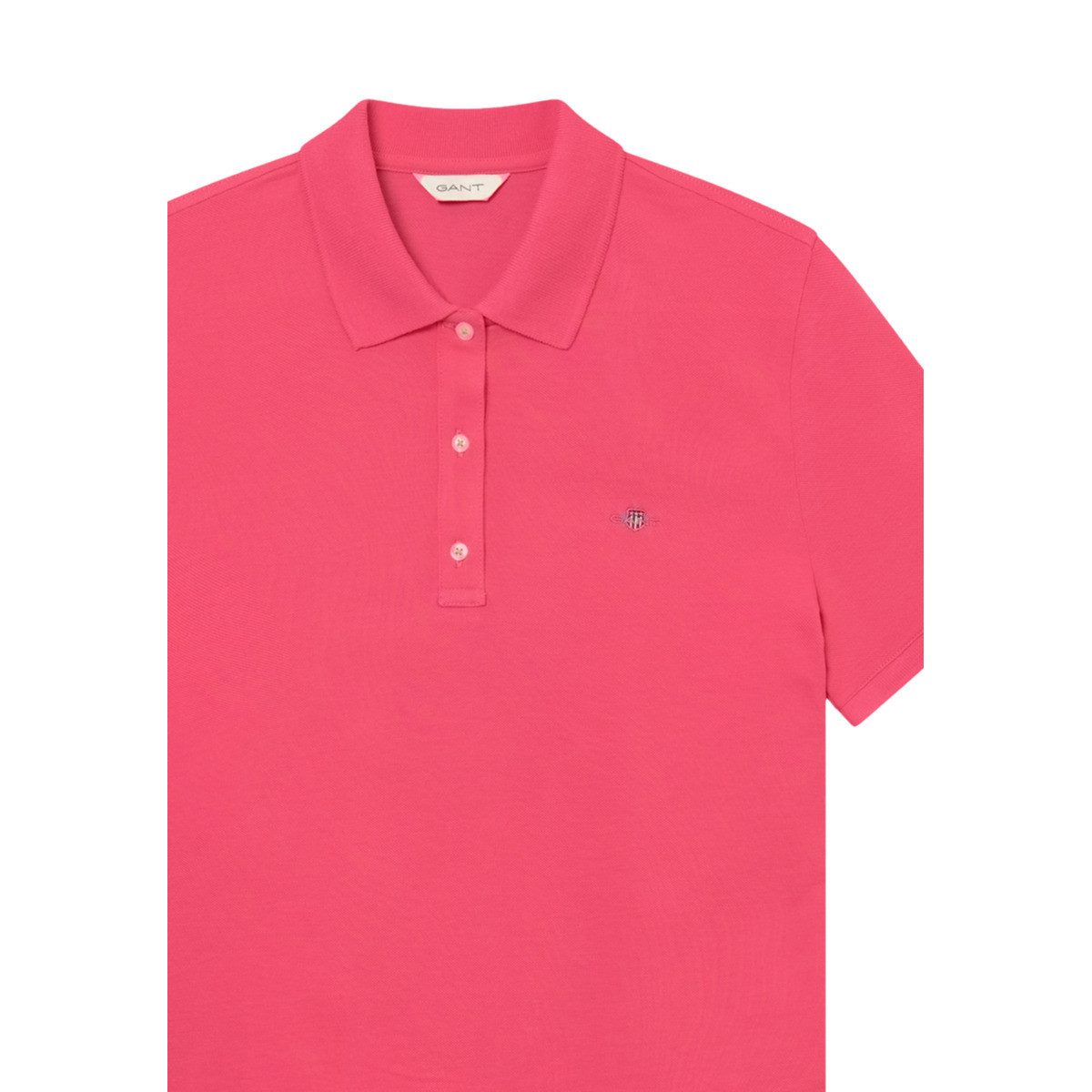 Gant Poloshirt Reg Shield SS Pique Damen T-Shirt, Shirt, Poloshirt, Polohemd, Sportshirt