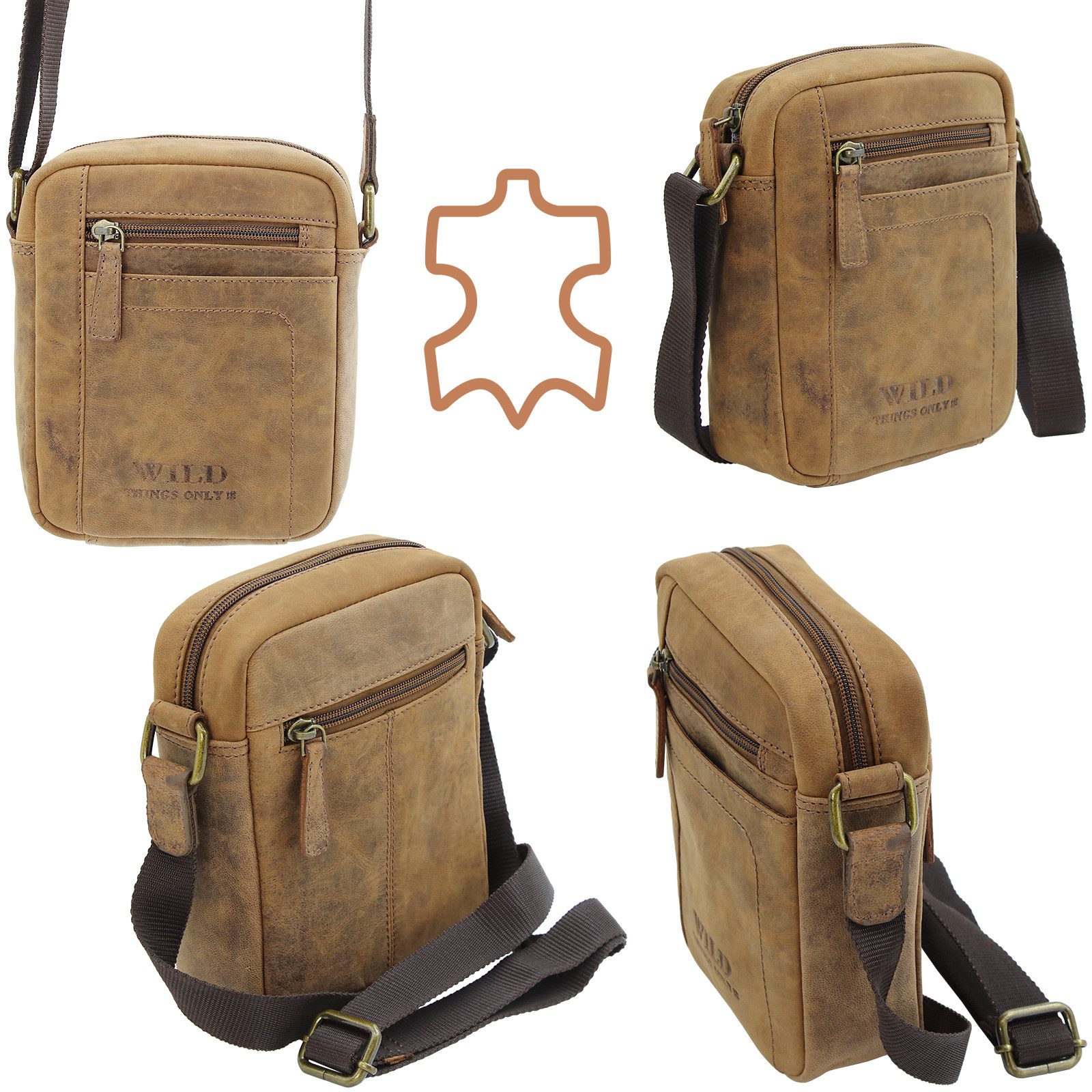 Wild Things Only !!! Schultertasche Kleiner günstig online kaufen