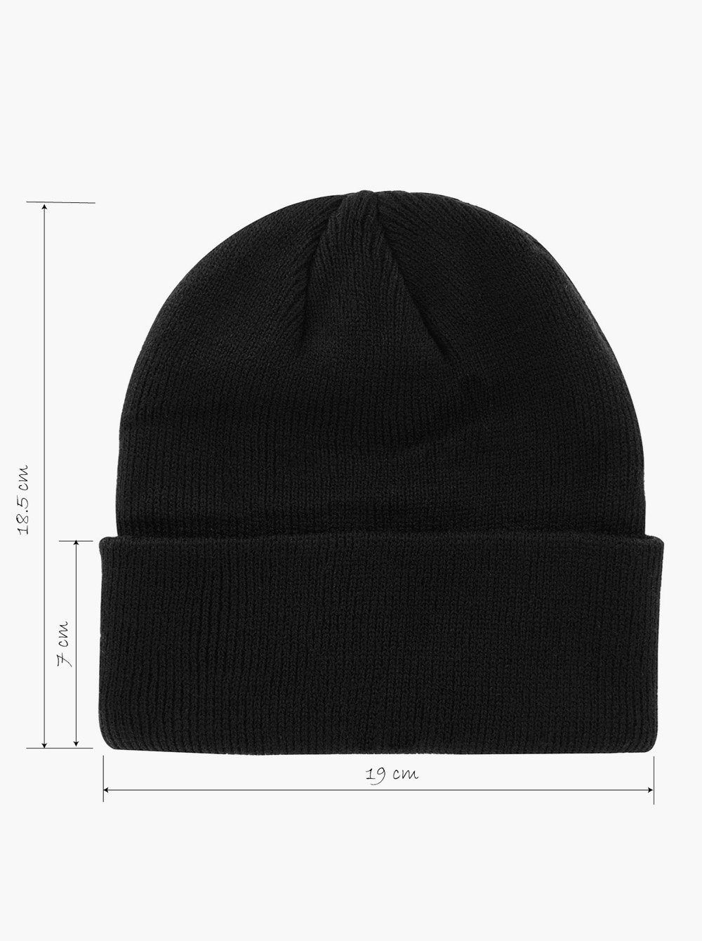 axy Beanie Kinder Winter Strickmütze Beanie Wintermütze Mütze 1-6 Jahren Kindermütze für Jungen Mädchen Kleinkind Unisex Unifarbe