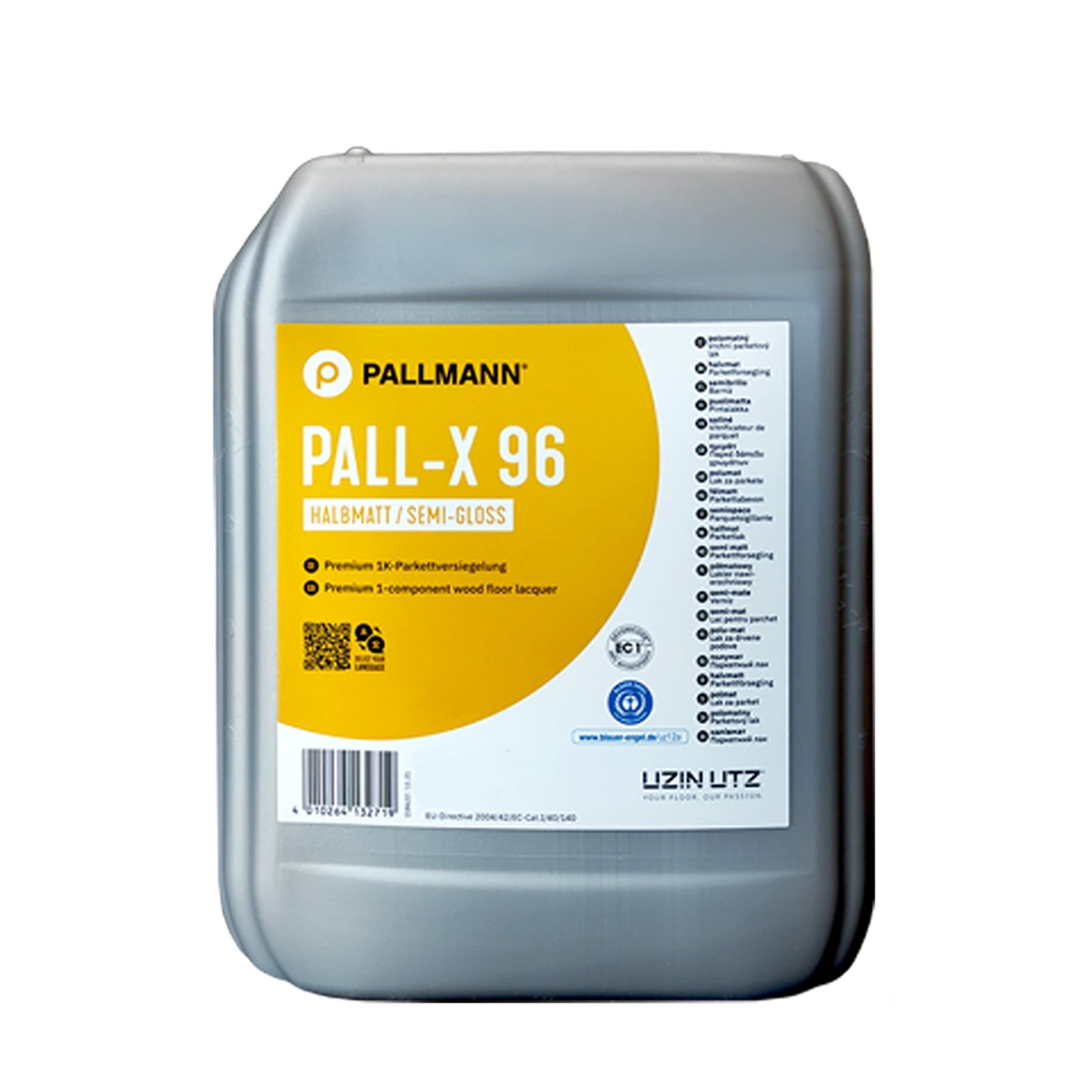 Pallmann Holzlack PALLMANN PALL-X 96 halbmatt Parkett- & Korkversiegelung 10 L