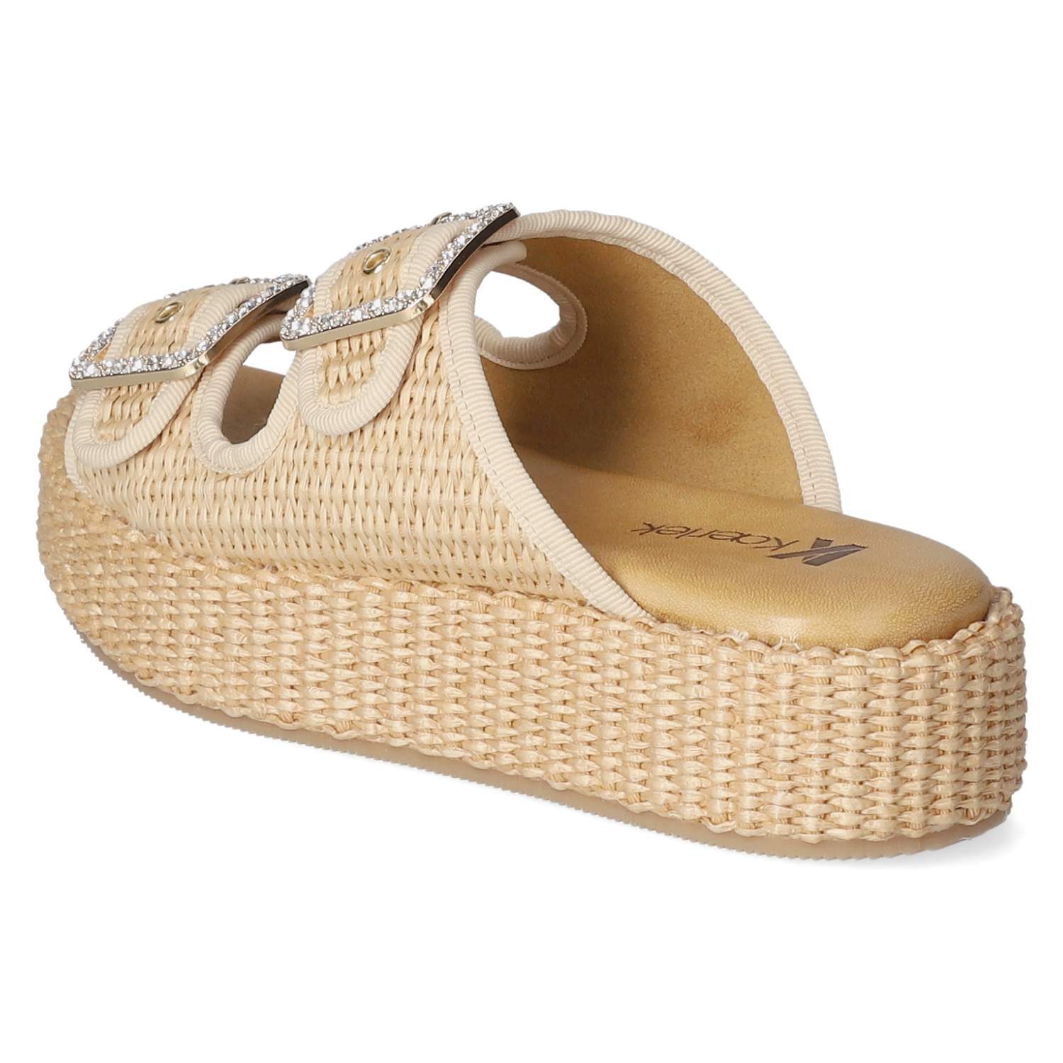 Kaerlek Pantoletten NATURALE Pantolette