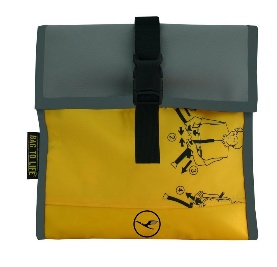 Bag to Life Kosmetiktasche Easy Packing Washbag (4-tlg), aus recyceltem  Material