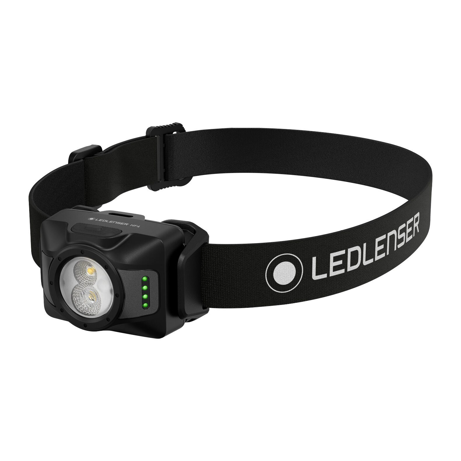 Ledlenser LED Stirnlampe HF4, 450lm, 110m Leuchtweite, 40h Laufzeit, IP67, AAA Alkaline 1.5V
