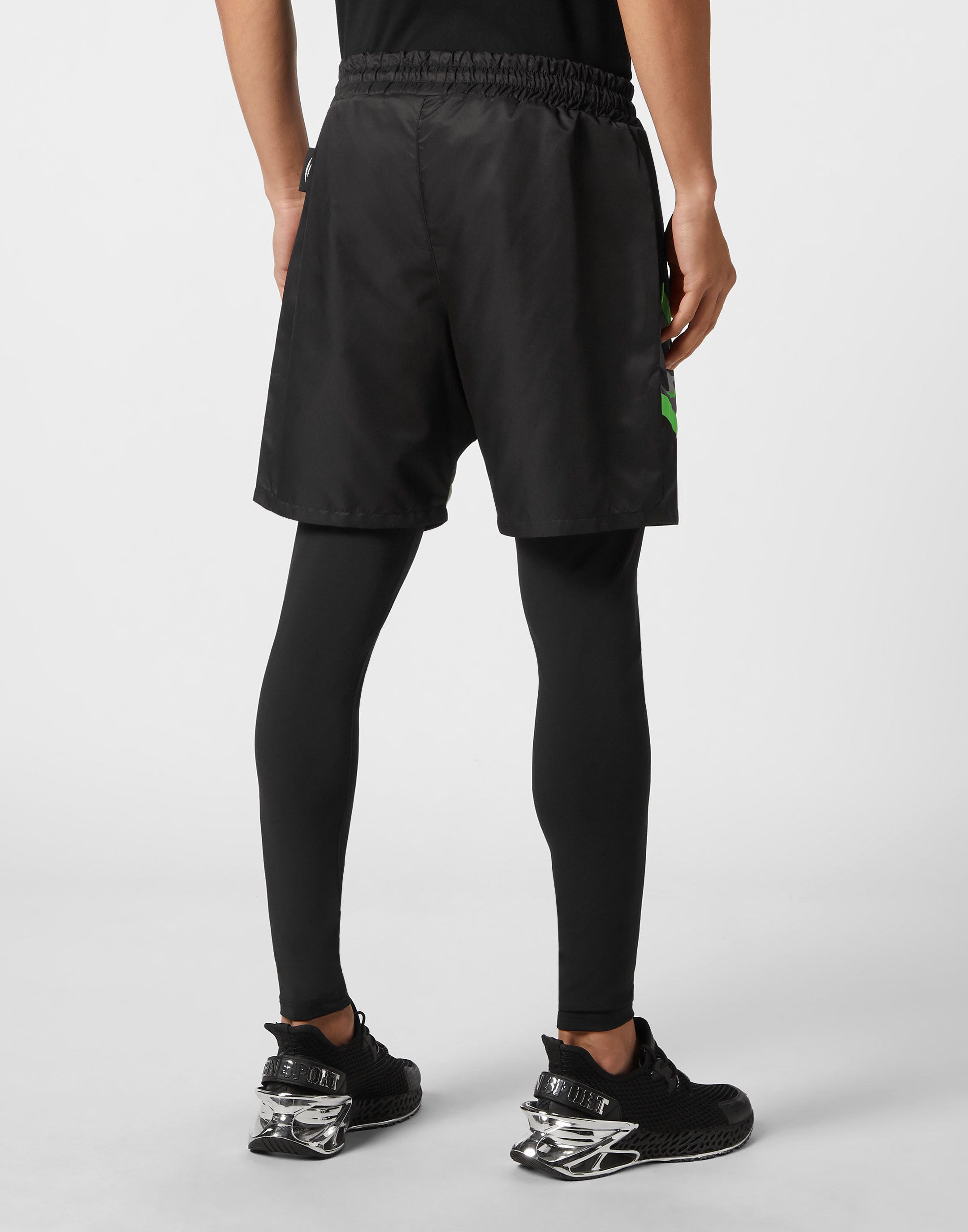 PLEIN SPORT Sporthose Camouflage