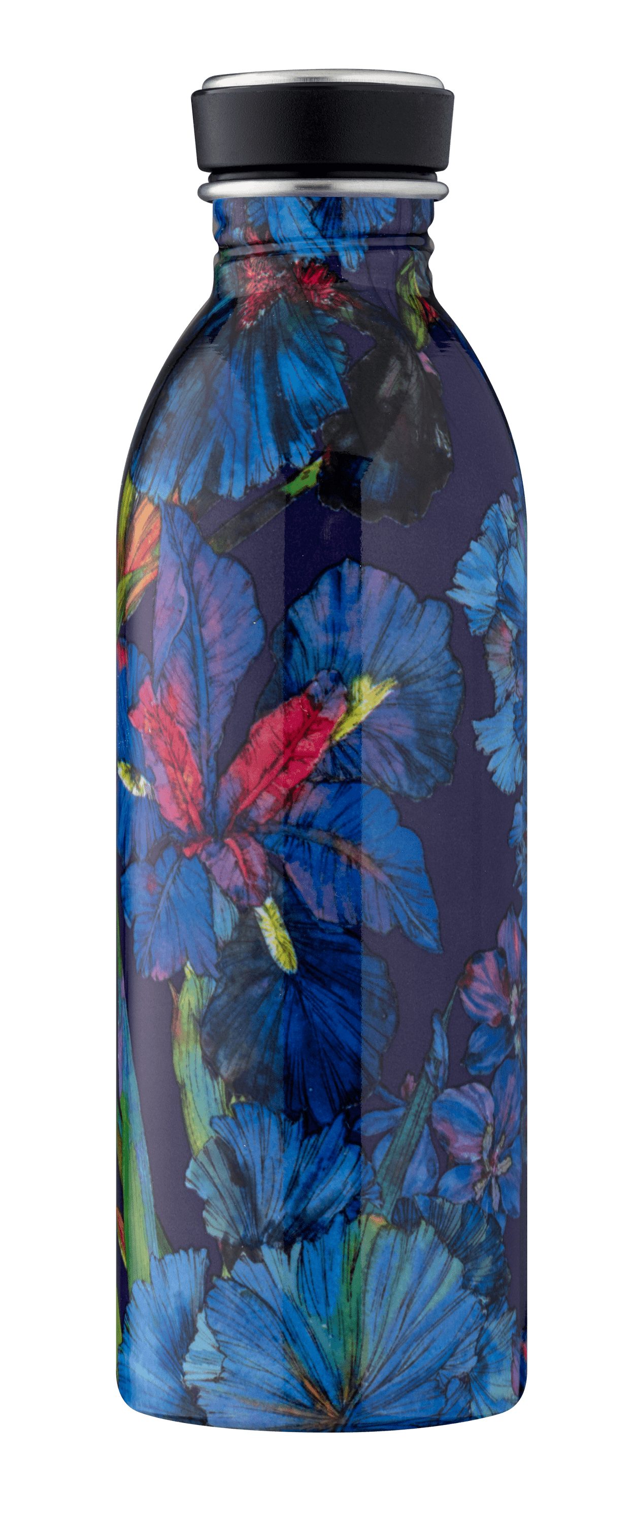 24 Bottles Trinkflasche Edelstahl Trinkflasche Iris 0,5 l, für alle Getränke, spülmaschinengeeignet