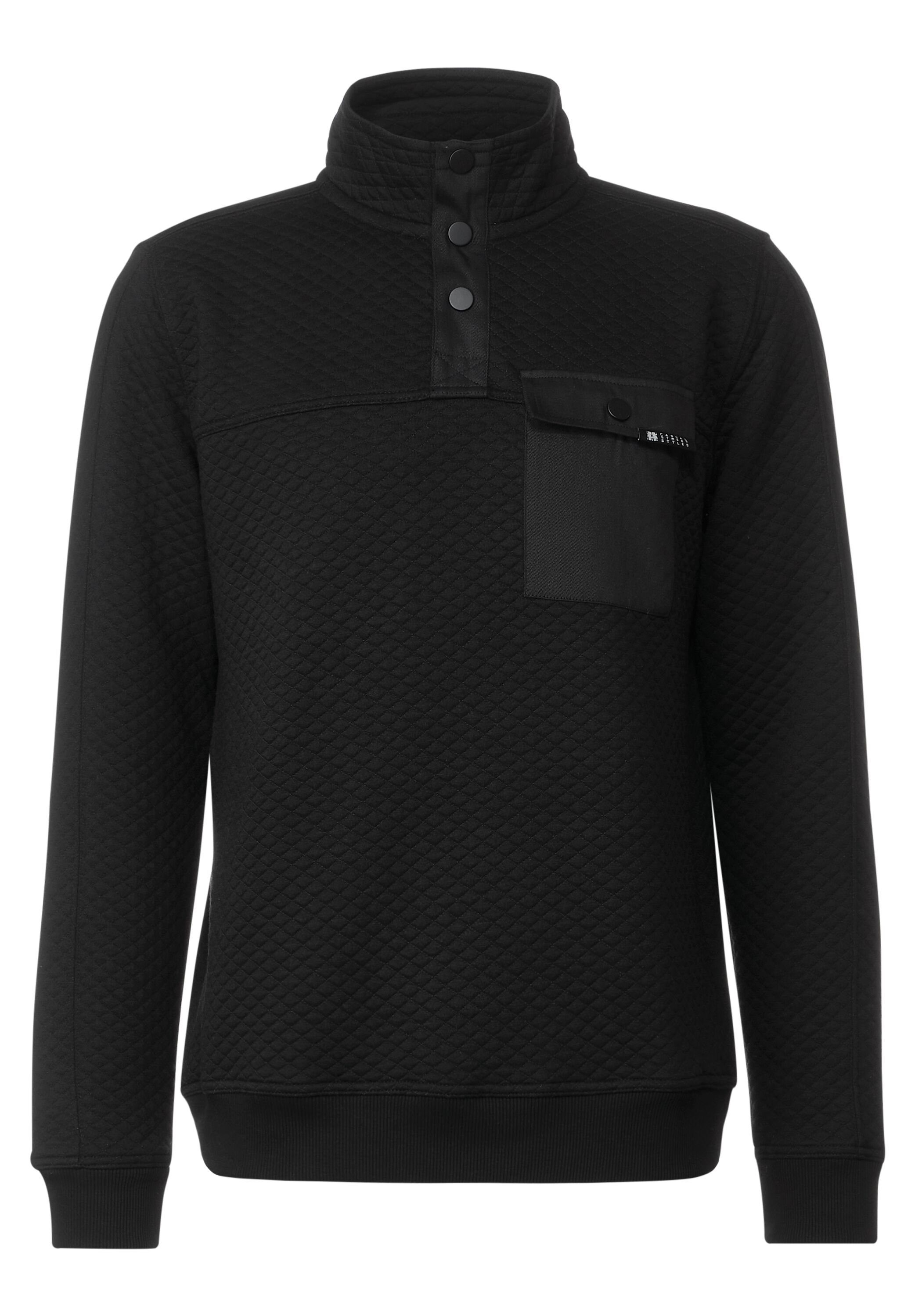 Sweatshirt MEN Materialmix ONE STREET softem aus