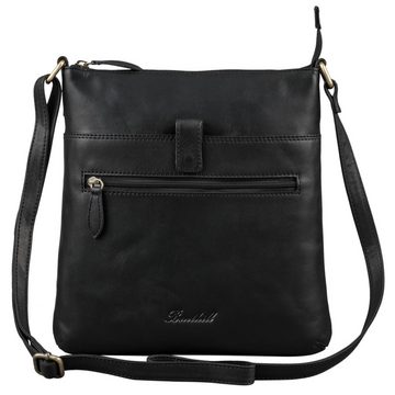 Benthill Umhängetasche Damen Echt Leder Shopper Handtasche Schultertasche Beutel Ledertasche, Schultergurt / Umhängegurt Reißverschlussfach