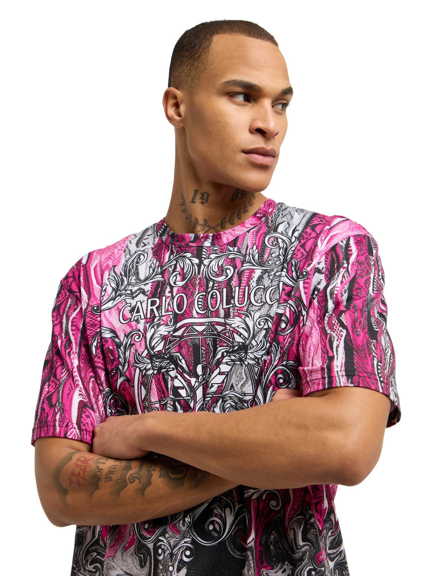 COLUCCI Pink Dell'Osso CARLO T-Shirt