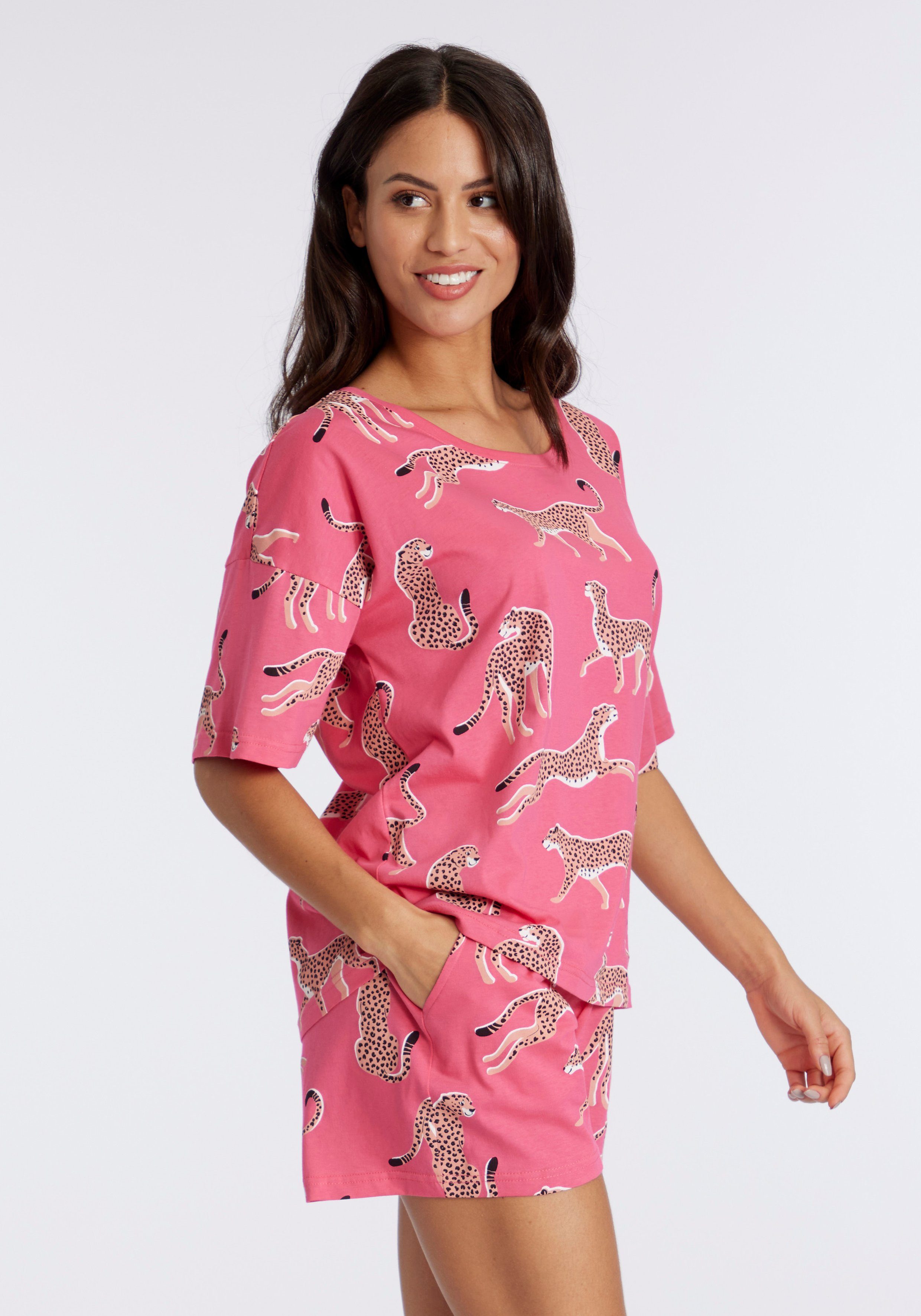 Vivance Dreams Shorty (Set, 2 tlg) mt Animal Alloverprint