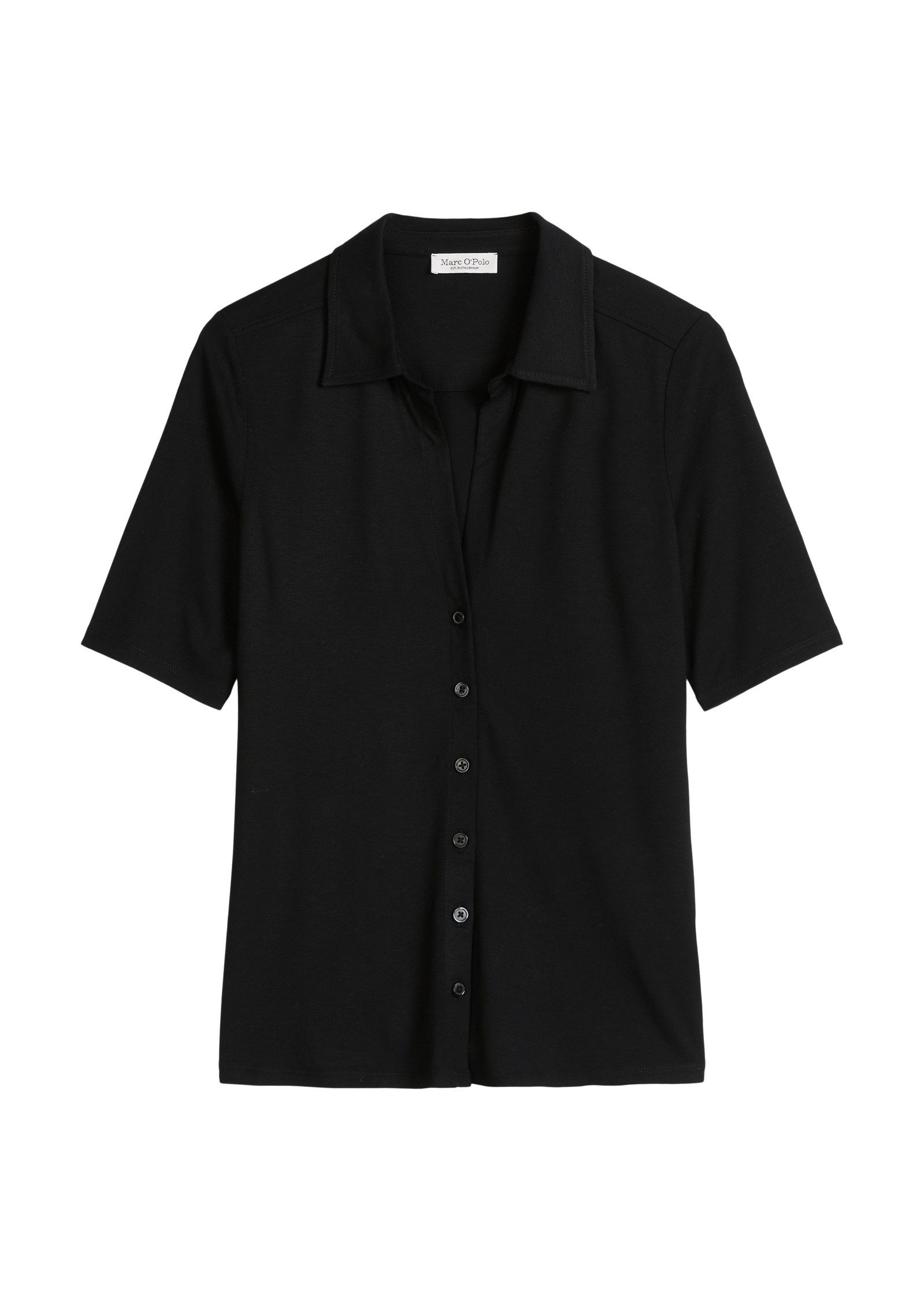 Kurzarmshirt aus LENZING™ ECOVERO™