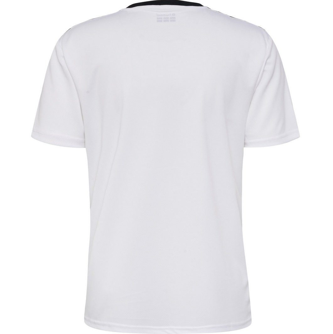 hummel T-Shirt hmlSTALTIC Poly Jersey (Mesh-Material) Kurzarm weiss Herren