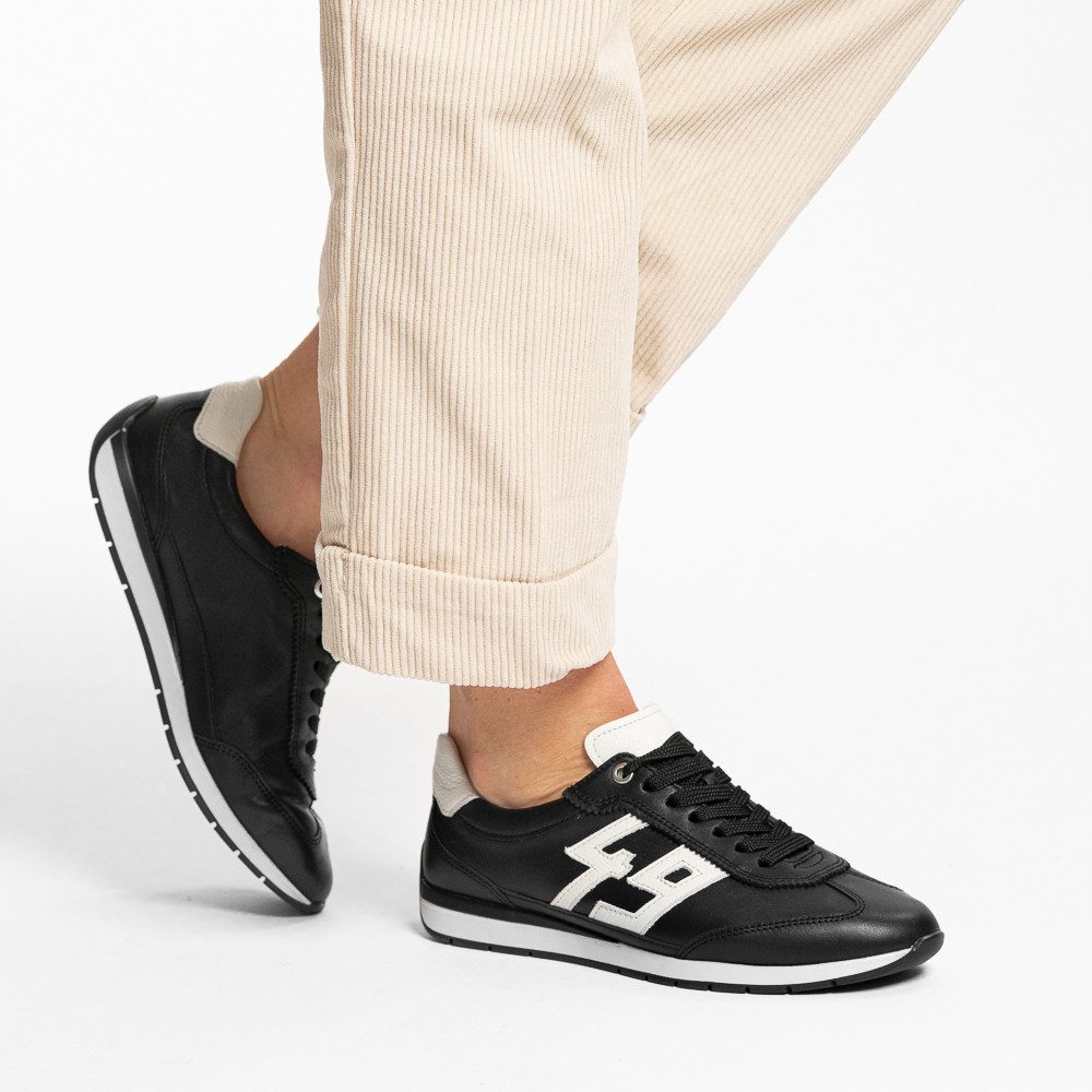 Ara PORTOFINO Sneaker Freizeitschuh, Halbschuh, Schnürschuh in Bequemweite G 1/2 (weit)