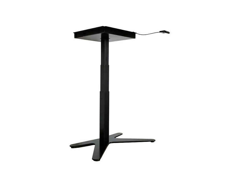 kuechenkonsum Tischgestell Multifunktionales Hubtisch Set incl. Steuerung Bausatz kabellos schwarz