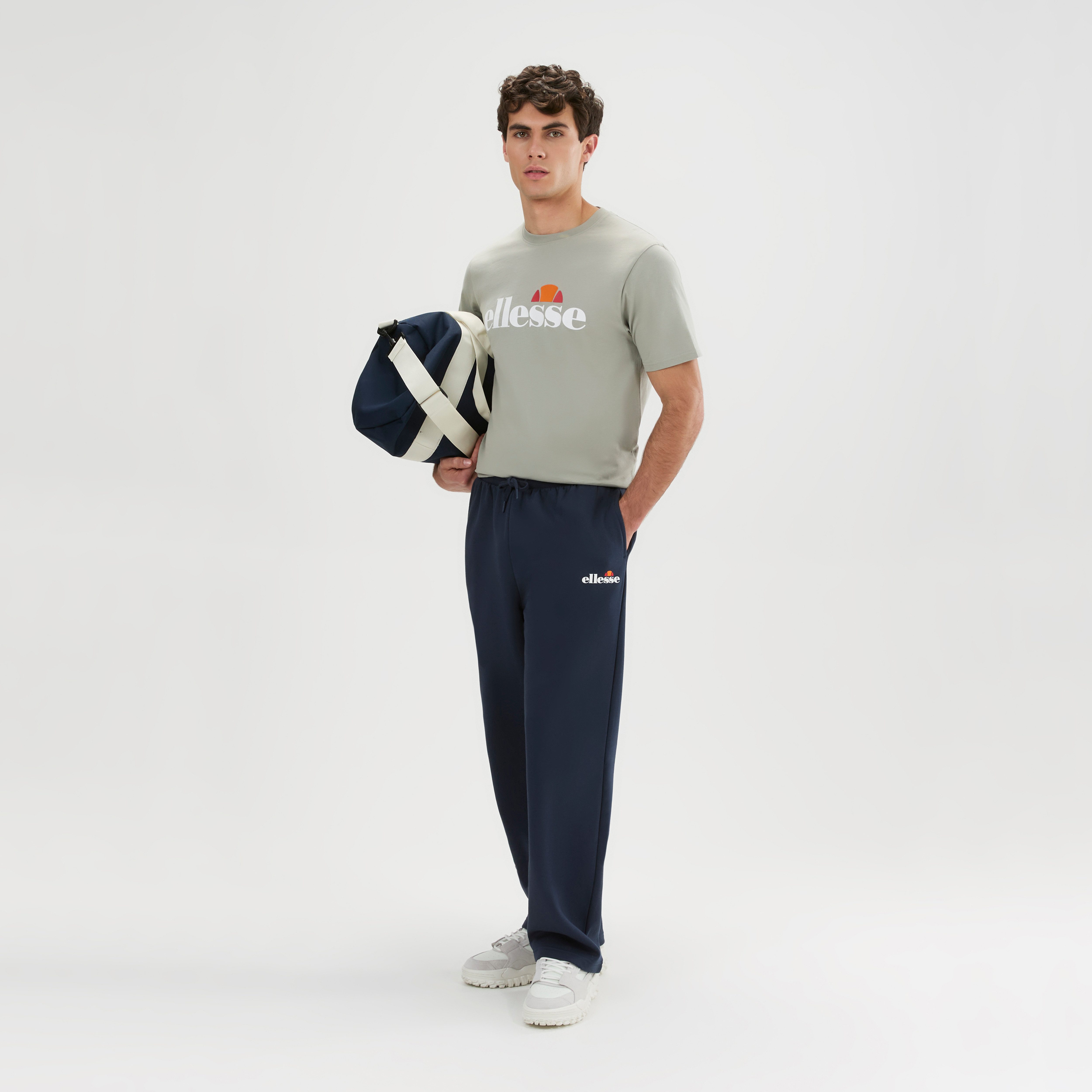 Ellesse T-Shirt Prado 2 Tee mit Rundhalsausschnitt, Kurzarm, aus Baumwolle, normale Länge – Bild 4 von 5