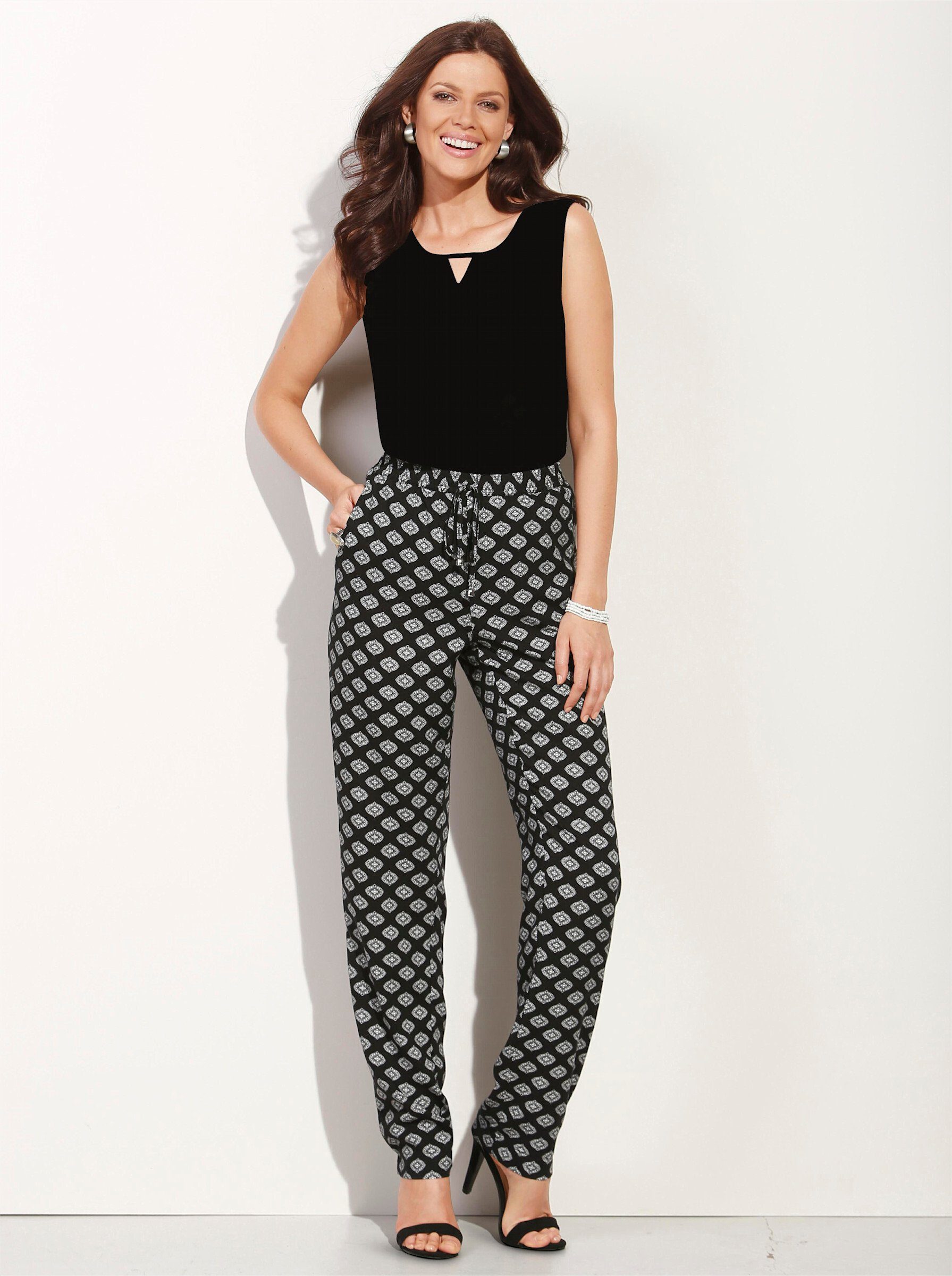 Sieh an! Jerseyhose Hose komfortabel