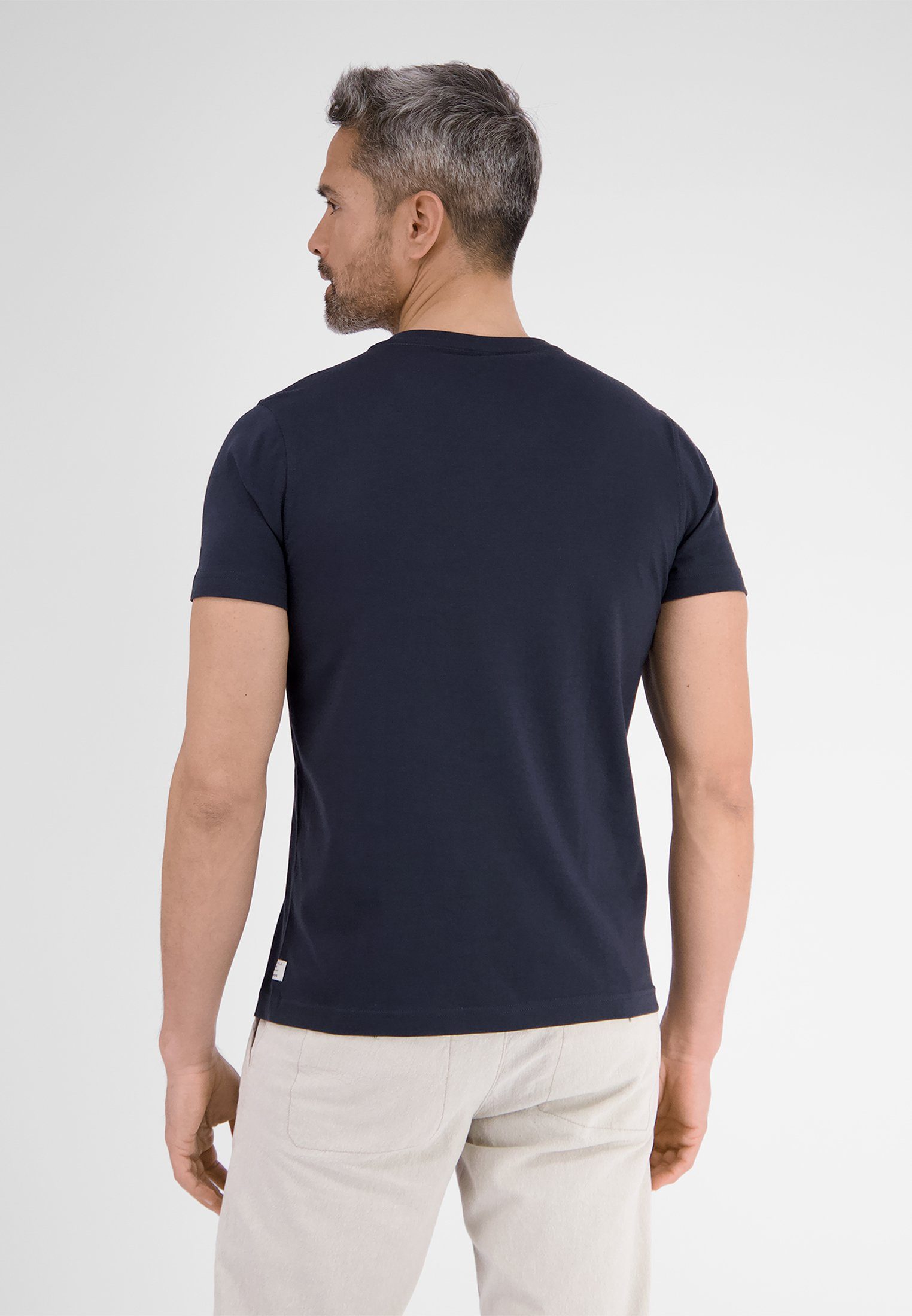 LERROS Design mit NAVY T-Shirt T-Shirt LERROS CLASSIC