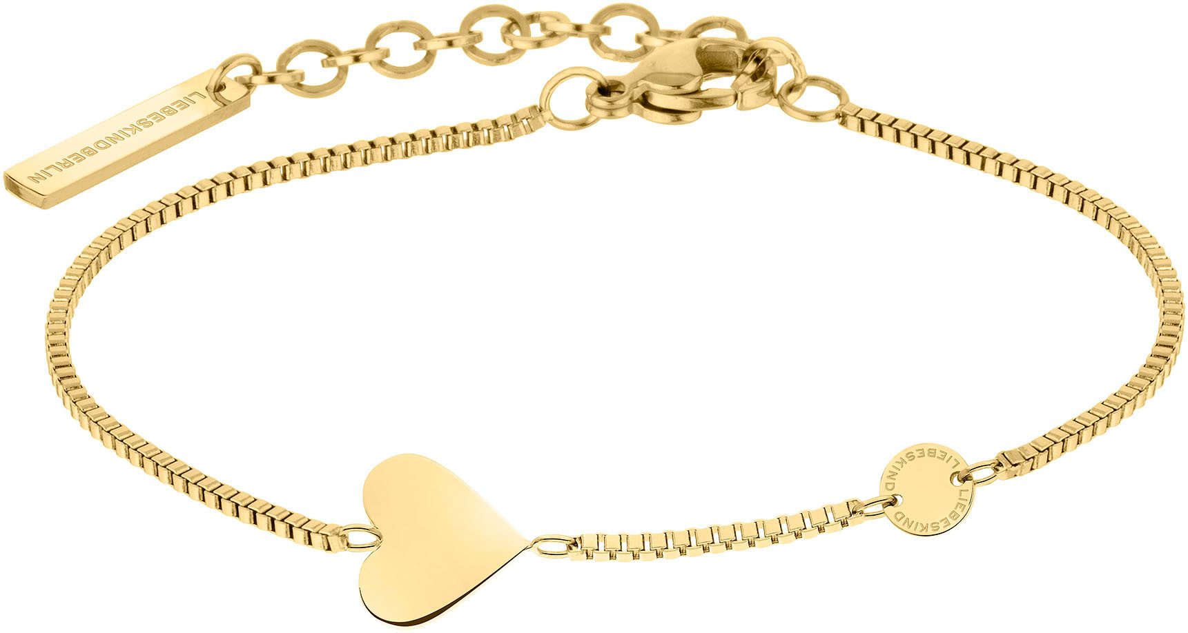 Liebeskind Berlin Armband Schmuck Geschenk Edelstahl Armkette Herz