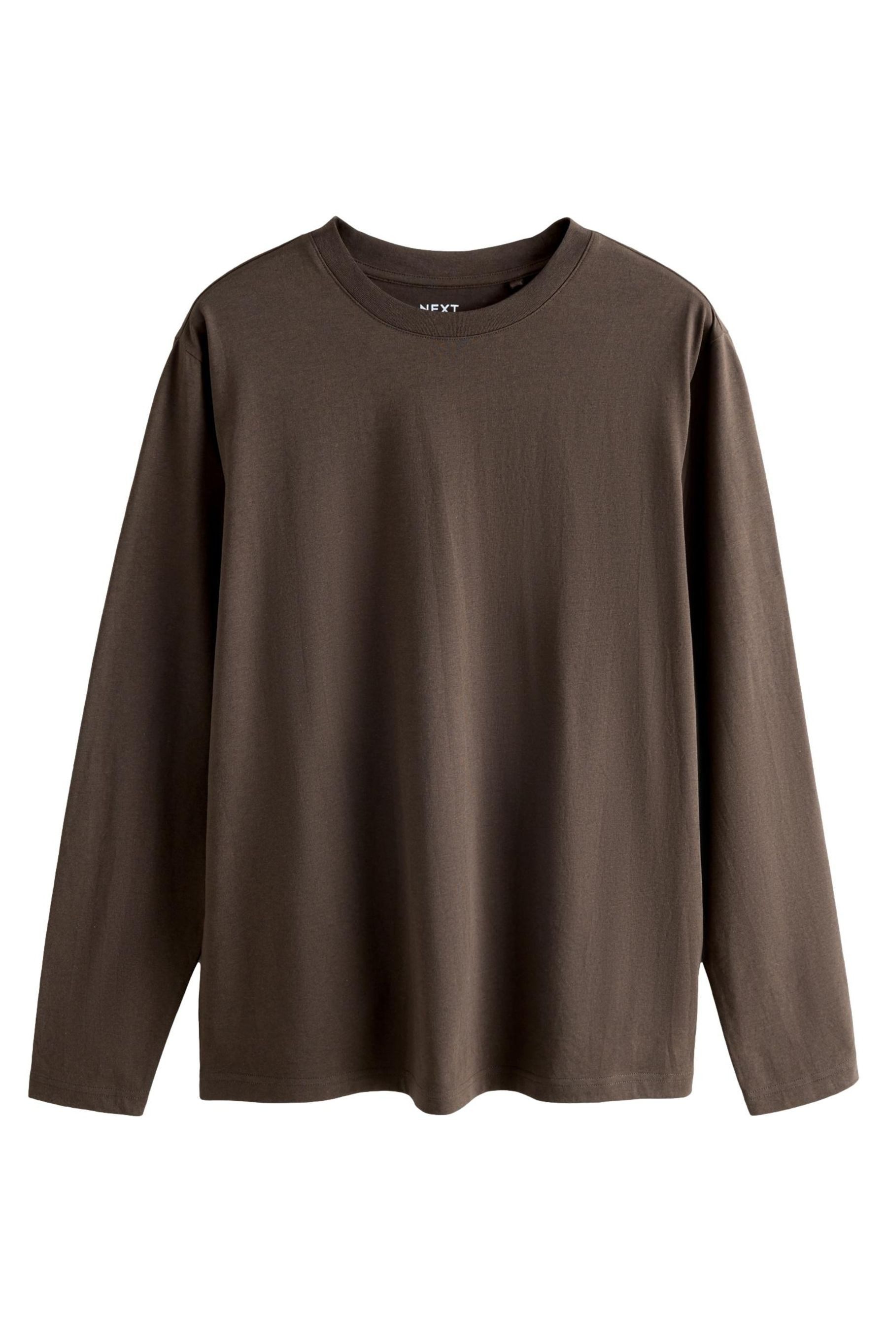 Next Langarmshirt Rundhalsshirt – Regular Fit (1-tlg) günstig online kaufen