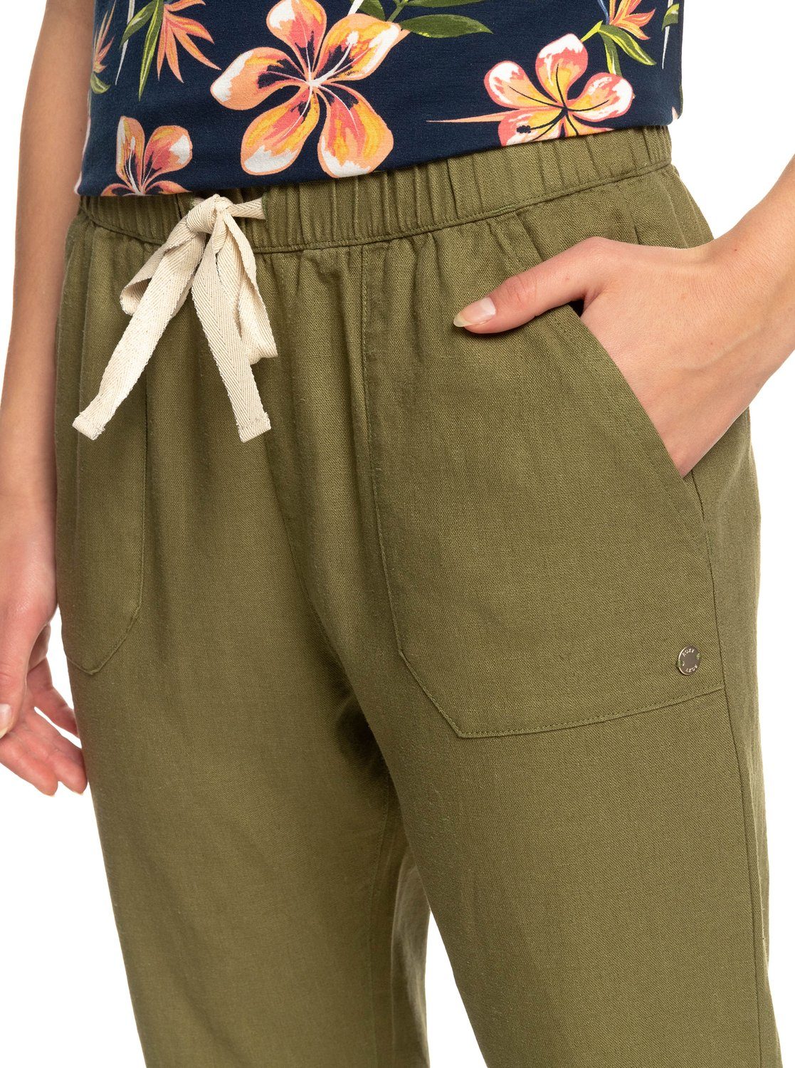 Cargohose Green Roxy Seashore Loden The On