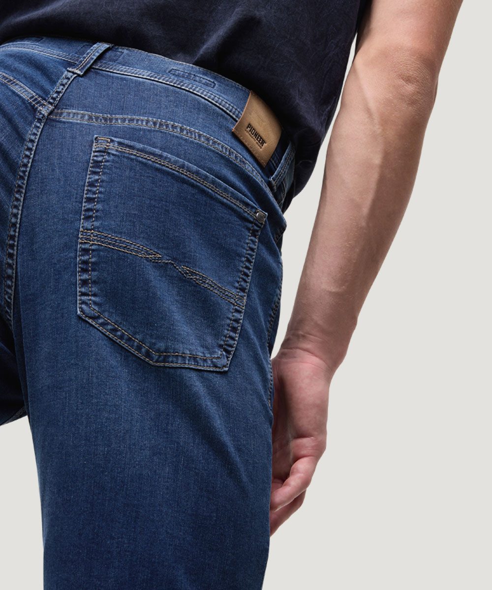 Pioneer Authentic Jeans 5-Pocket-Jeans RANDO - Sommerjeans Regular Fit MEGAFLEX Stretch Denim, leicht und bequem – Bild 4 von 5