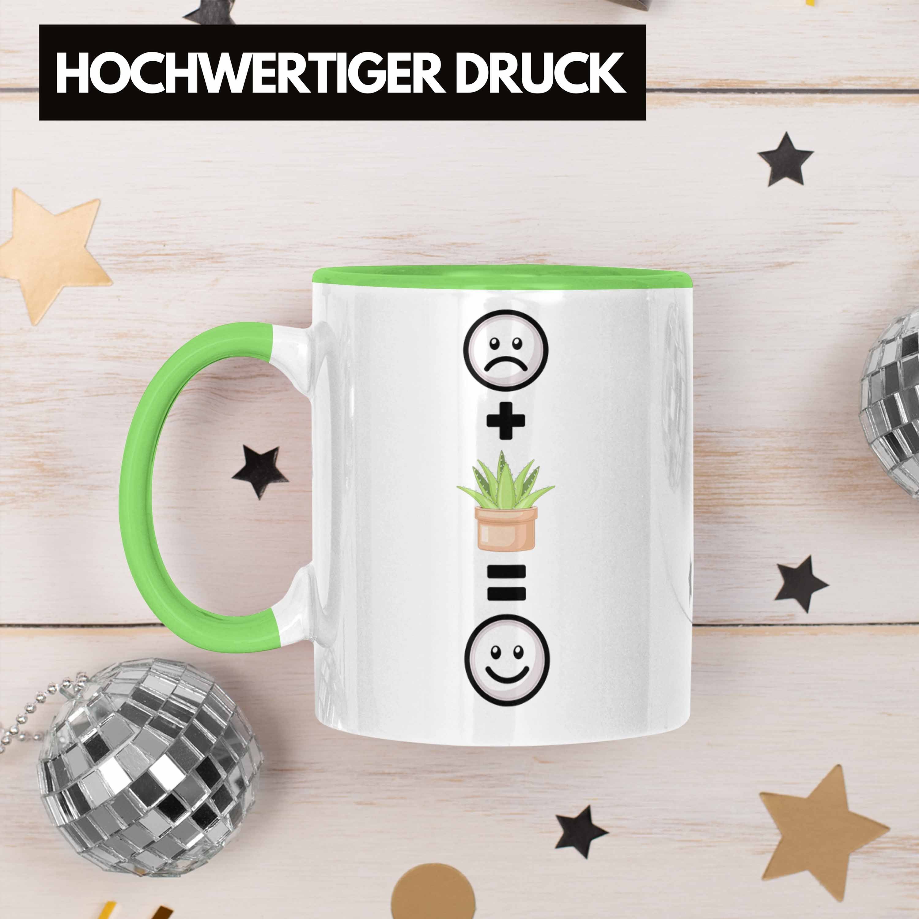 Trendation Tasse Lustige Kaktus für :(K Grün Tasse Geschenk Geschenkidee Kaktus-Liebhaber