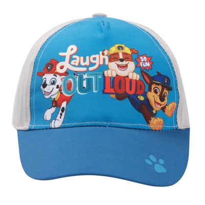 United Labels® Baseball Cap Paw Patrol Baseballkappe für Kinder - Laugh out loud Blau/Grau