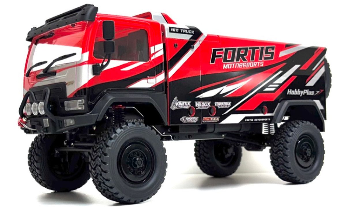 Absima RC-Truck 1:18 Rally Truck DKR-4 Fortis RTR HobbyPlus, mit 2,4 GHz Fernsteuerung