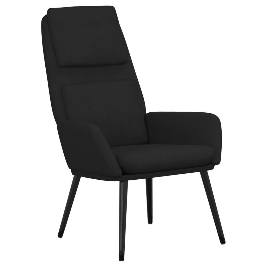 vidaXL Sessel Relaxsessel Schwarz Stoff (1-St) günstig online kaufen