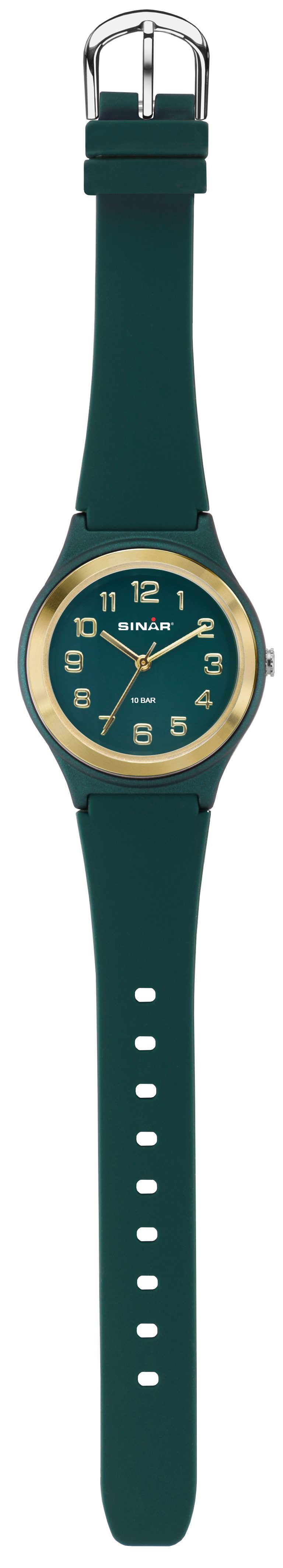 SINAR Quarzuhr XB-48-6, Armbanduhr, Damenuhr,Jugendliche, Silikonarmband, günstig online kaufen