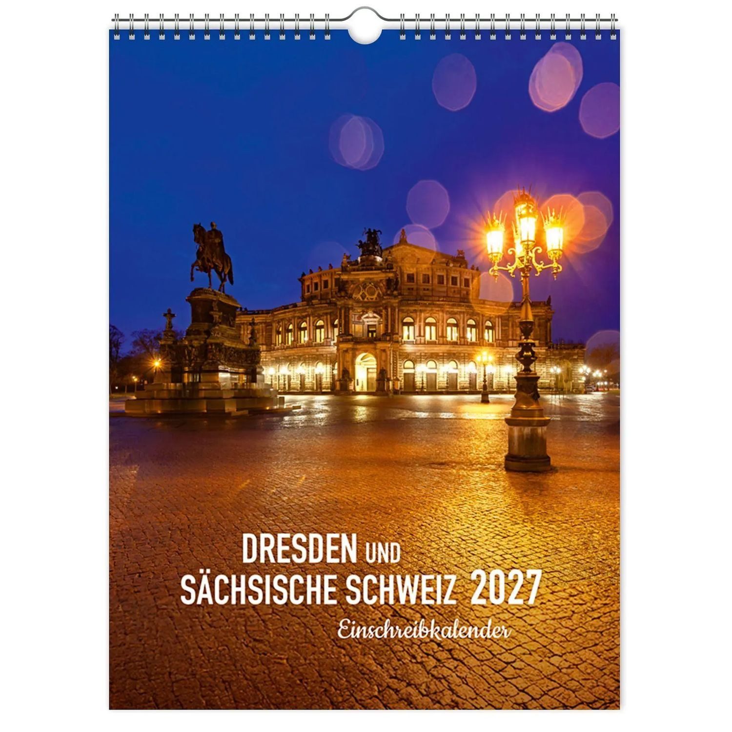 Schubert Wandkalender Einschreibkalender Dresden und Sächsische Schweiz 2027