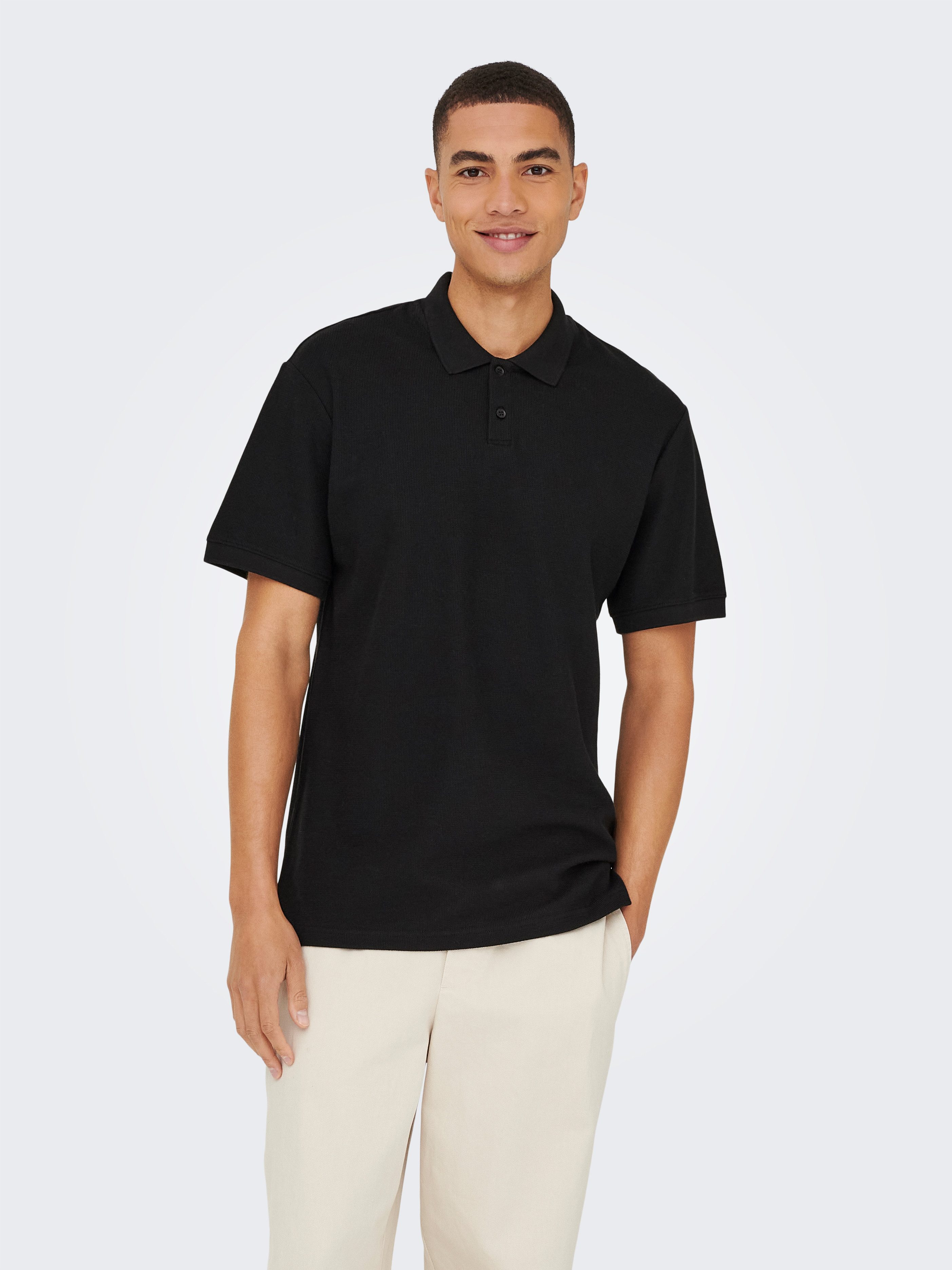 ONLY & SONS Poloshirt ONSBEN REG SS POLO SHIRT NOOS Baumwolle, regular fit