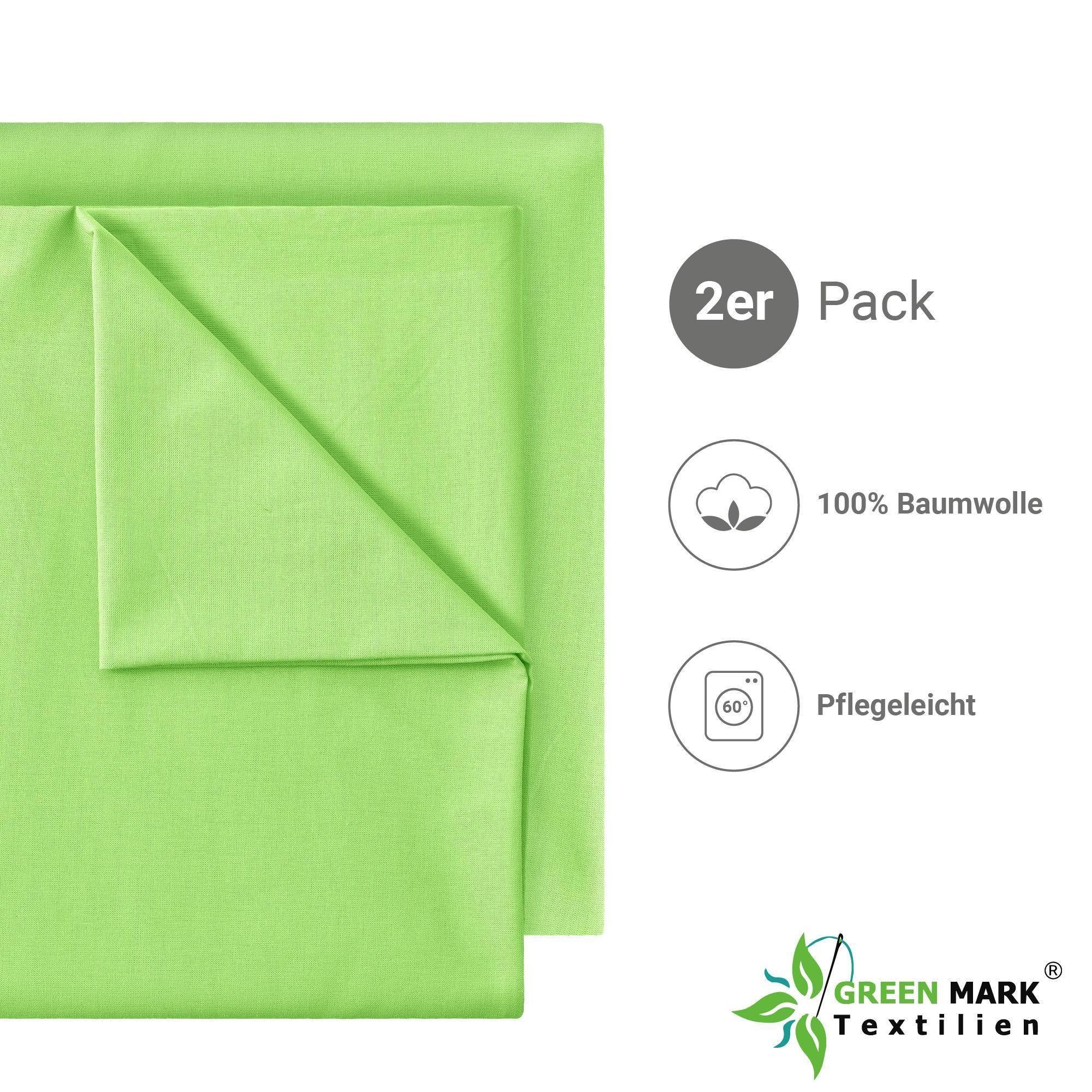 NatureMark Bettlaken 2er-Set klassisches Betttuch Haustuch, günstig online kaufen