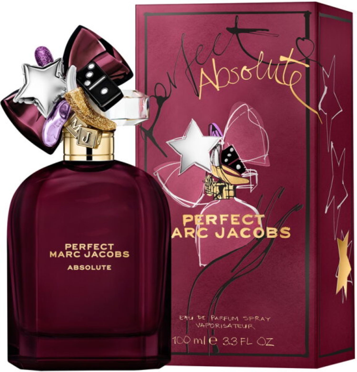 MARC JACOBS Eau de Parfum Perfect Absolu, Glasflakon