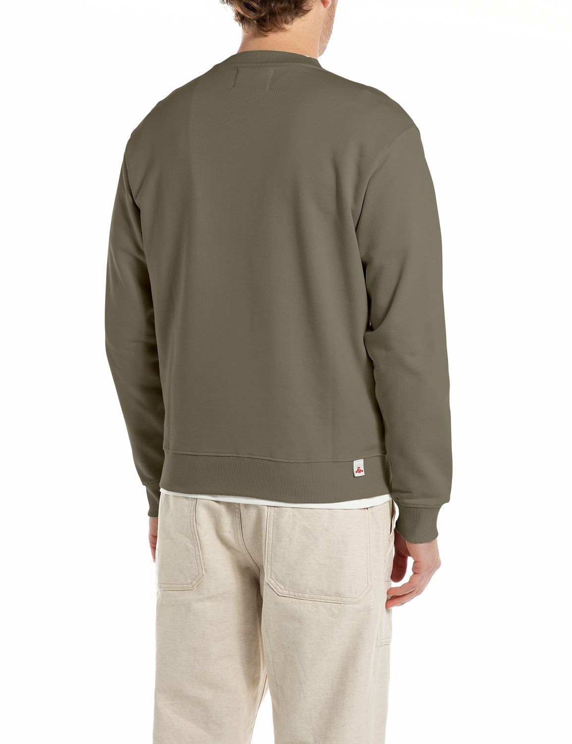 Replay Sweatshirt Rundhals, Regular Fit