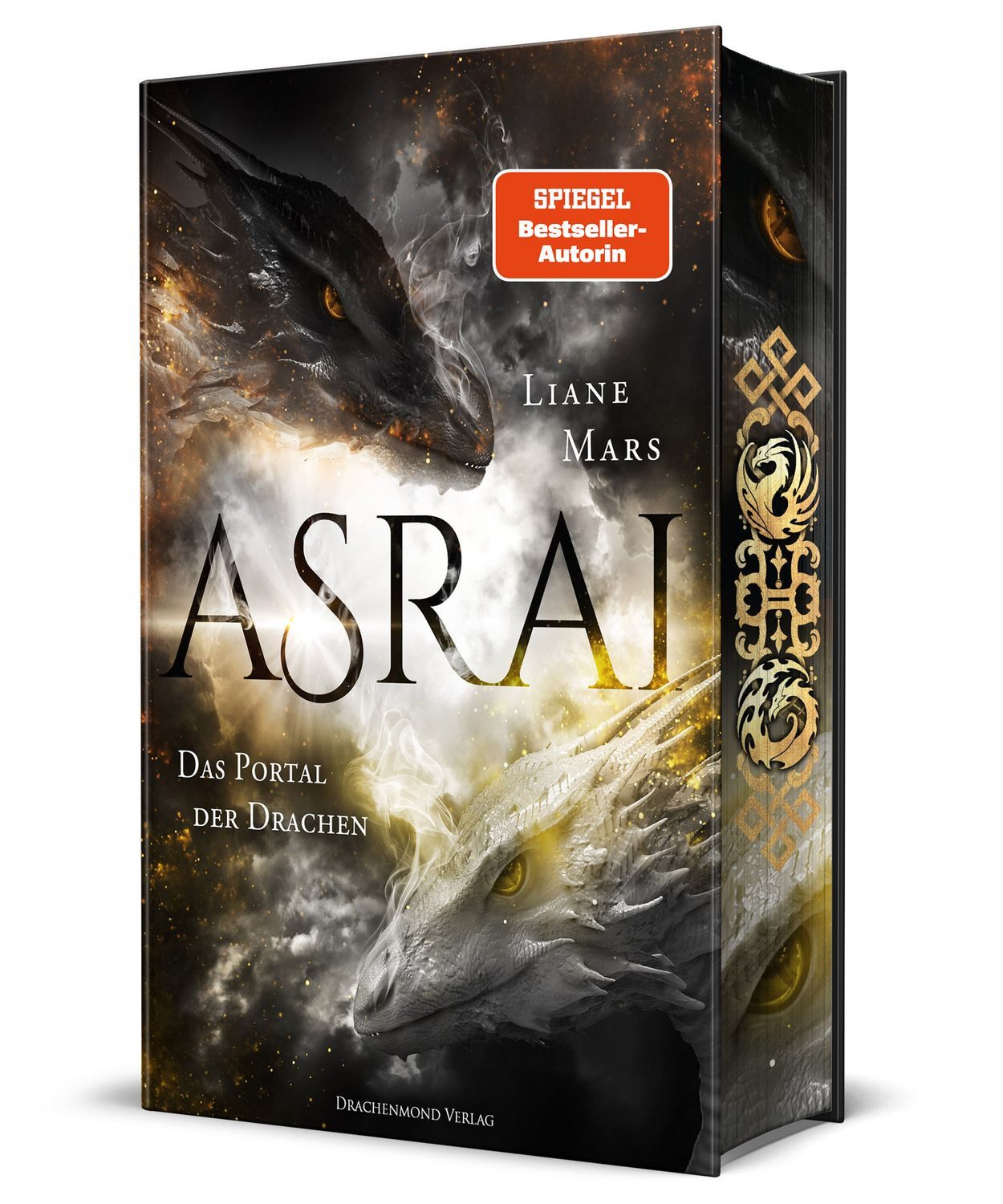 Asrai - Das Portal der Drachen / Liane Mars, Epischer Fantasy-Liebesroman trifft auf Drachen und Magie, Schmuckausgabe mit Farbschnitt-Garantie